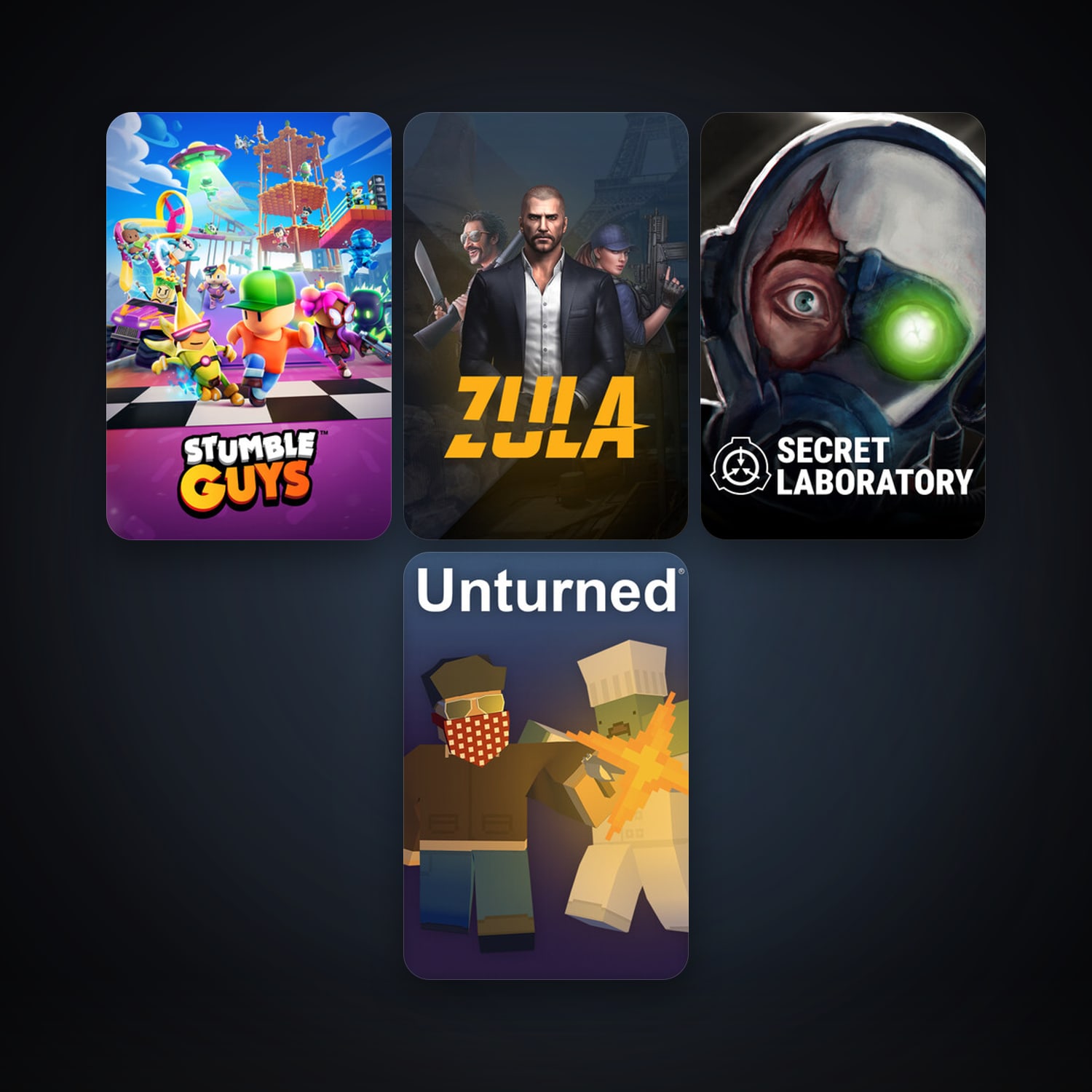 Free CS2 (No Prime) + Unturned, 11 games, clean — HabibiAccounts