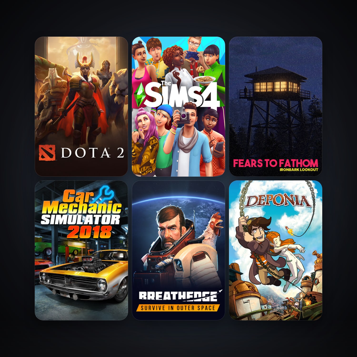 Dota 2 + Deponia, 26 games, clean — HabibiAccounts