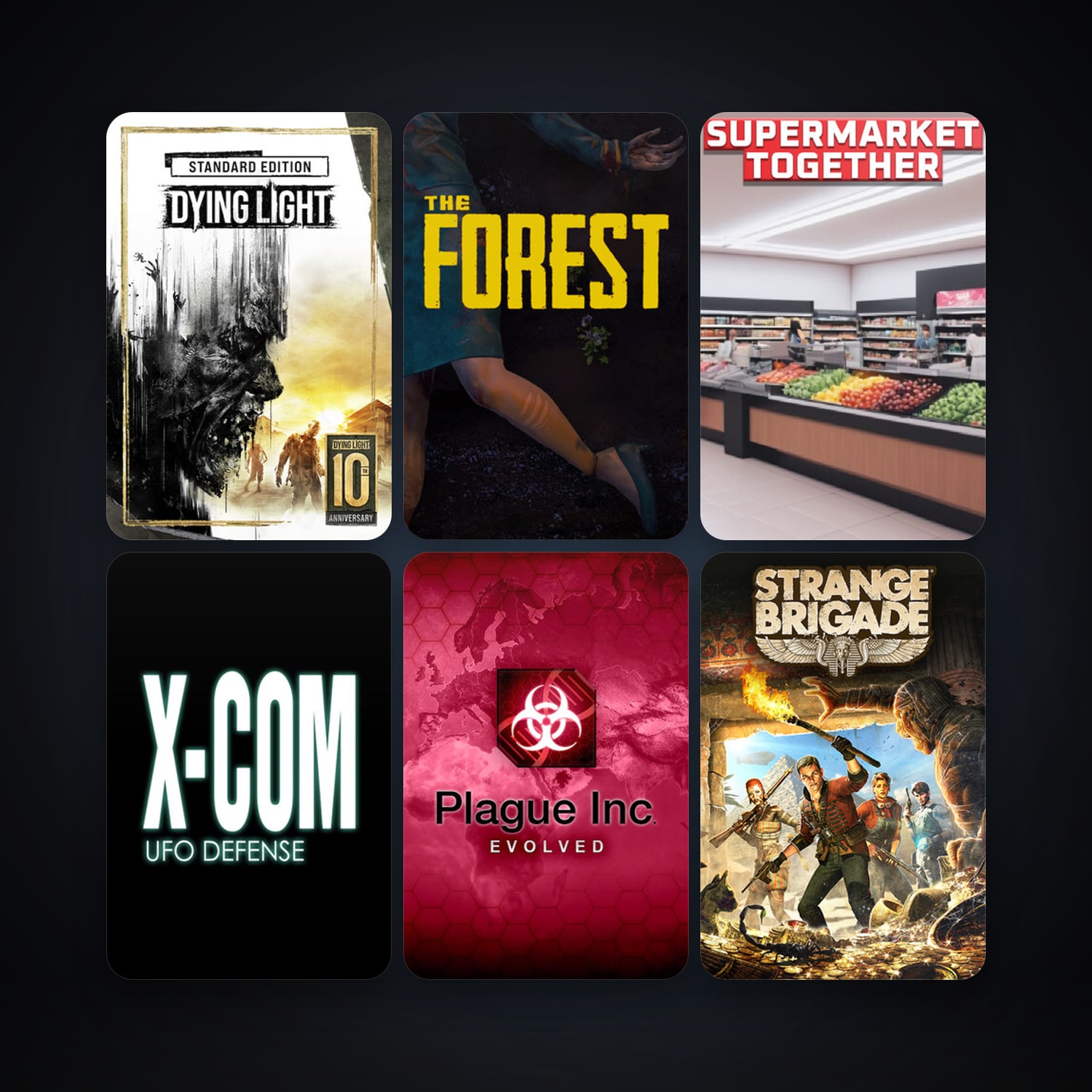 X-COM: UFO Defense + Dying Light, 22 games, clean — HabibiAccounts