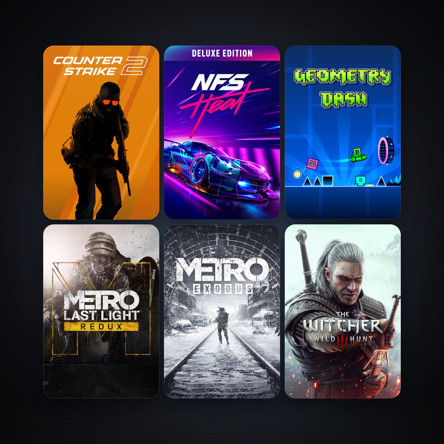 CS2 Prime + Metro 2033 Redux, 10 games, clean — HabibiAccounts