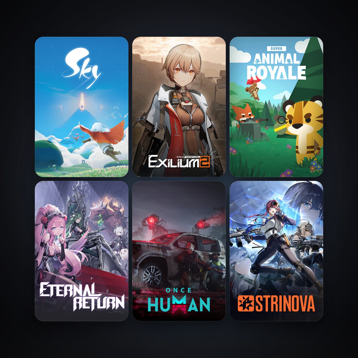 Super Animal Royale + Eternal Return, 42 games, clean — HabibiAccounts