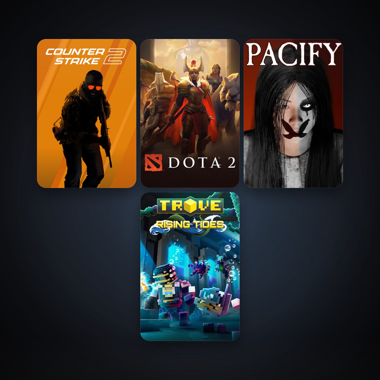 Dota 2 + CS2 Prime, 11 games, Steam 14, clean — HabibiAccounts