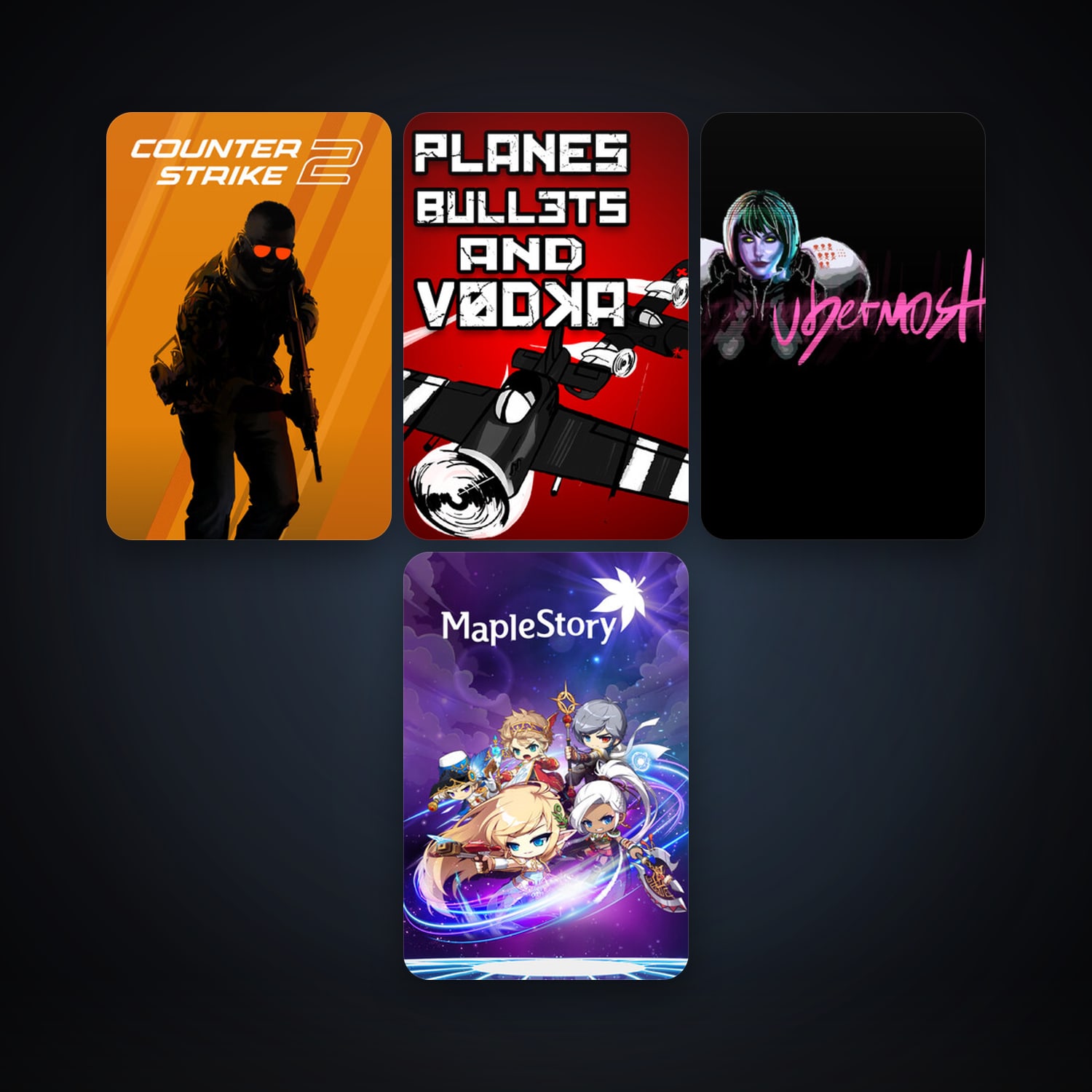 CS2 Prime + MapleStory, 16 games, clean — HabibiAccounts