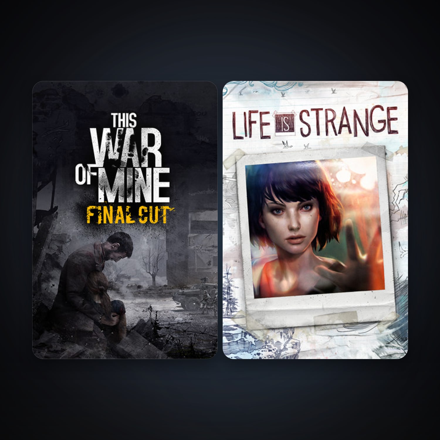This War of Mine + Life is Strange - Episode 1, 2 games, clean — HabibiAccounts