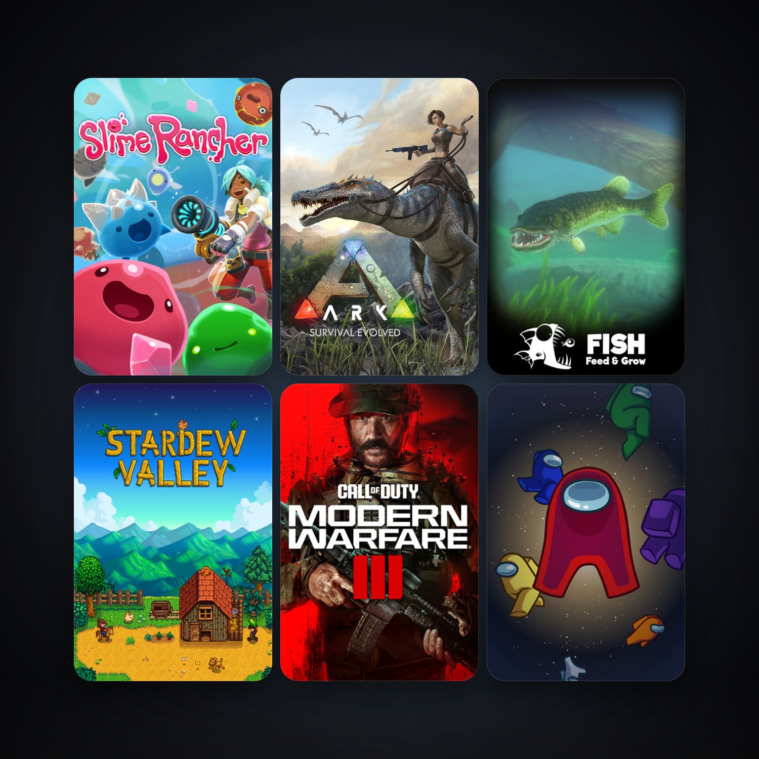 ARK: Survival Evolved + Five Nights at Freddy's 3, 16 games, clean — HabibiAccounts