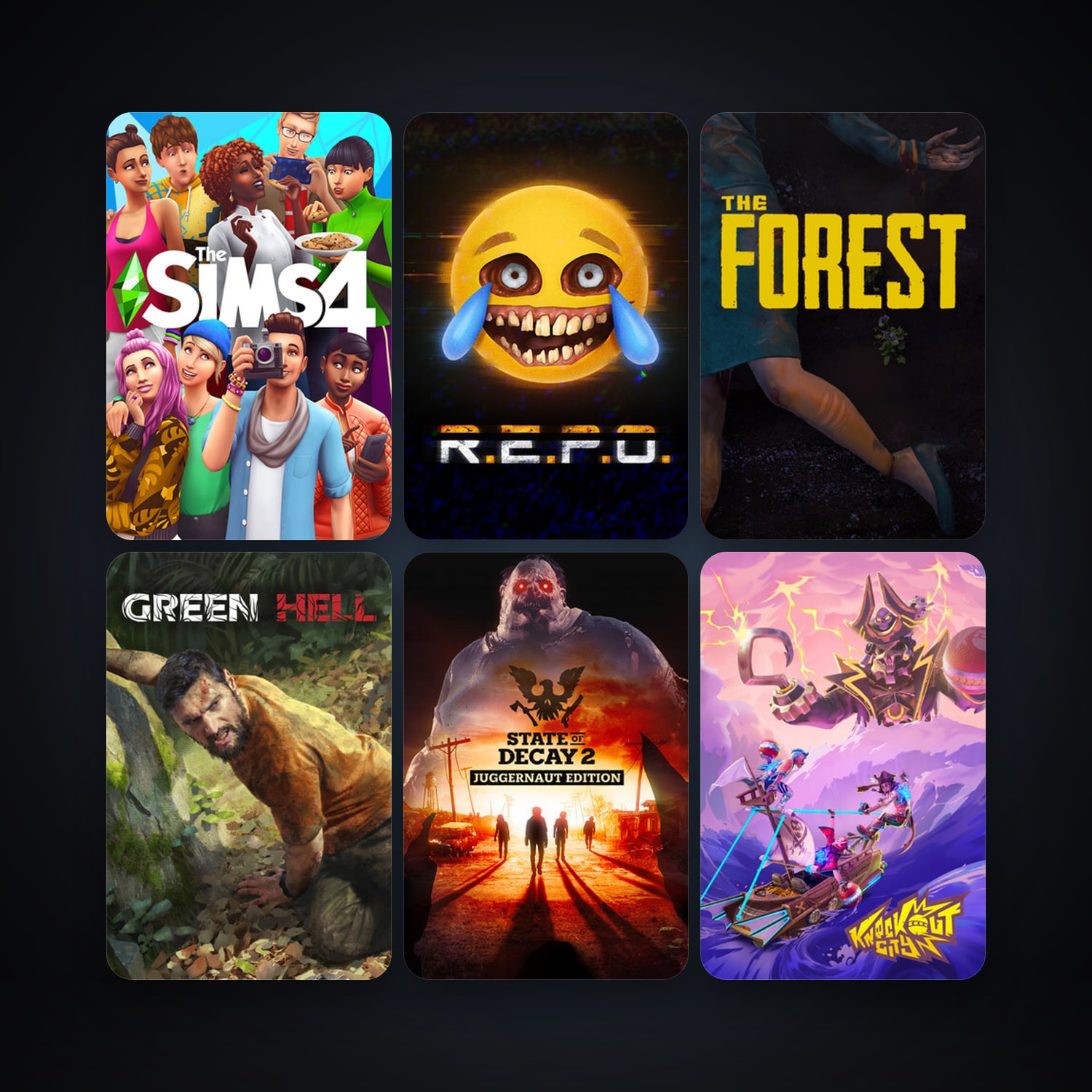 The Forest + Stay Close, 27 games, clean — HabibiAccounts
