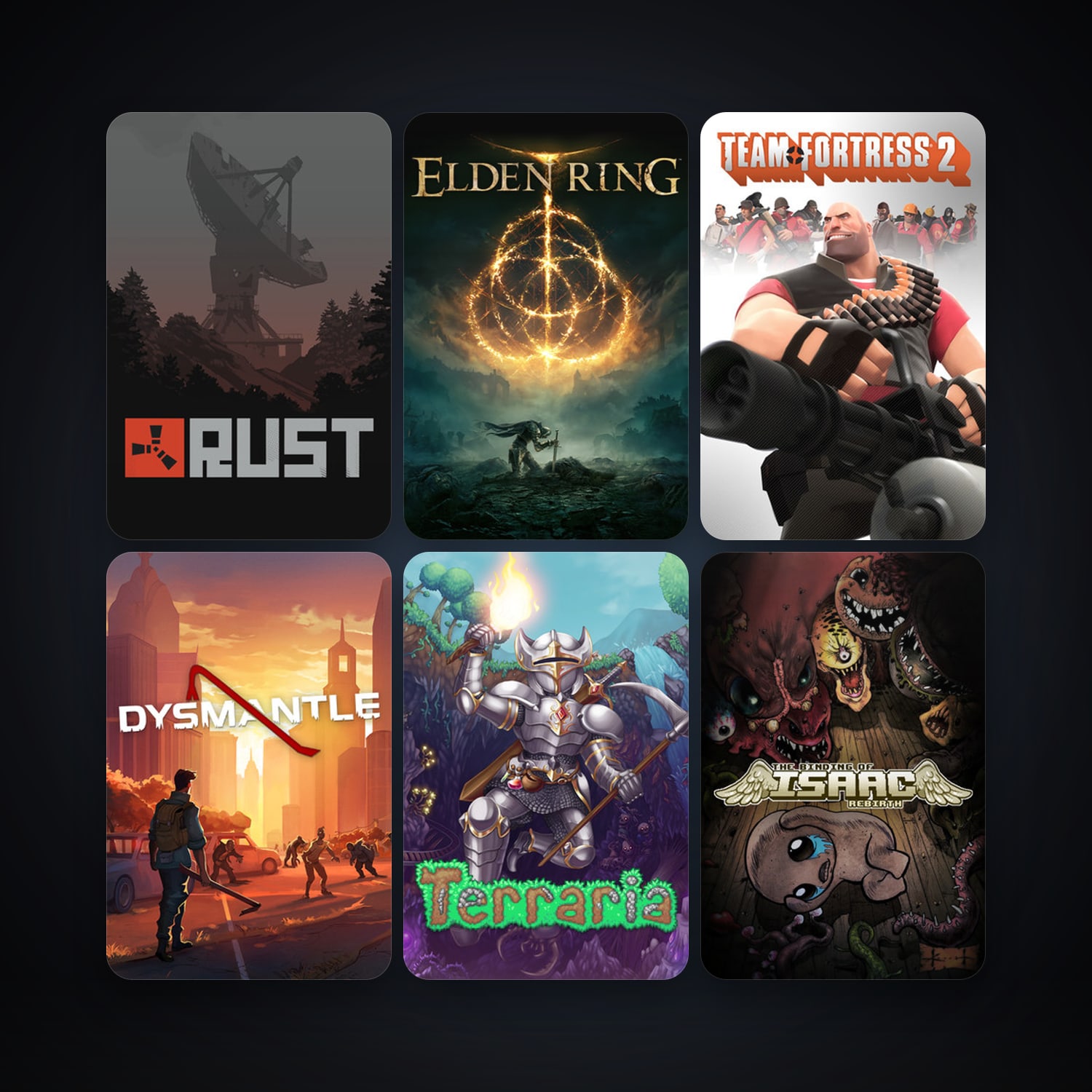 Team Fortress 2 + Terraria, 92 games, clean — HabibiAccounts