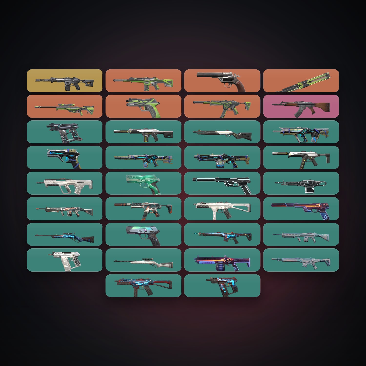 NA Plat 1 locker — 1 knives, 34 skins, lvl 45 — HabibiAccounts