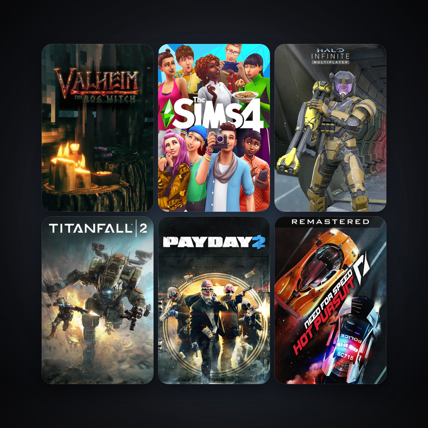 Free CS2 (No Prime) + PAYDAY 2, 15 games, clean — HabibiAccounts