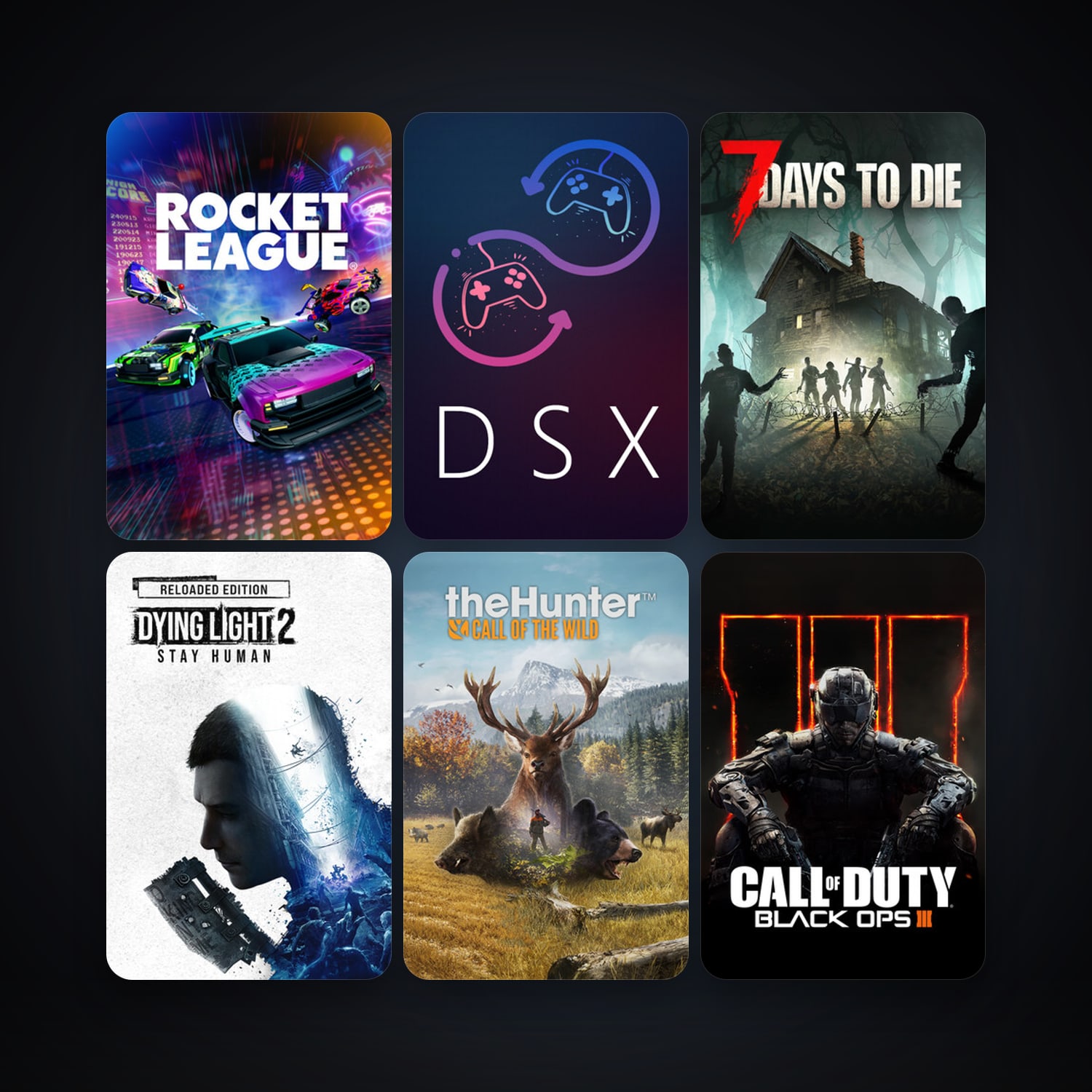 7 Days to Die + Rocket League, 44 games, clean — HabibiAccounts