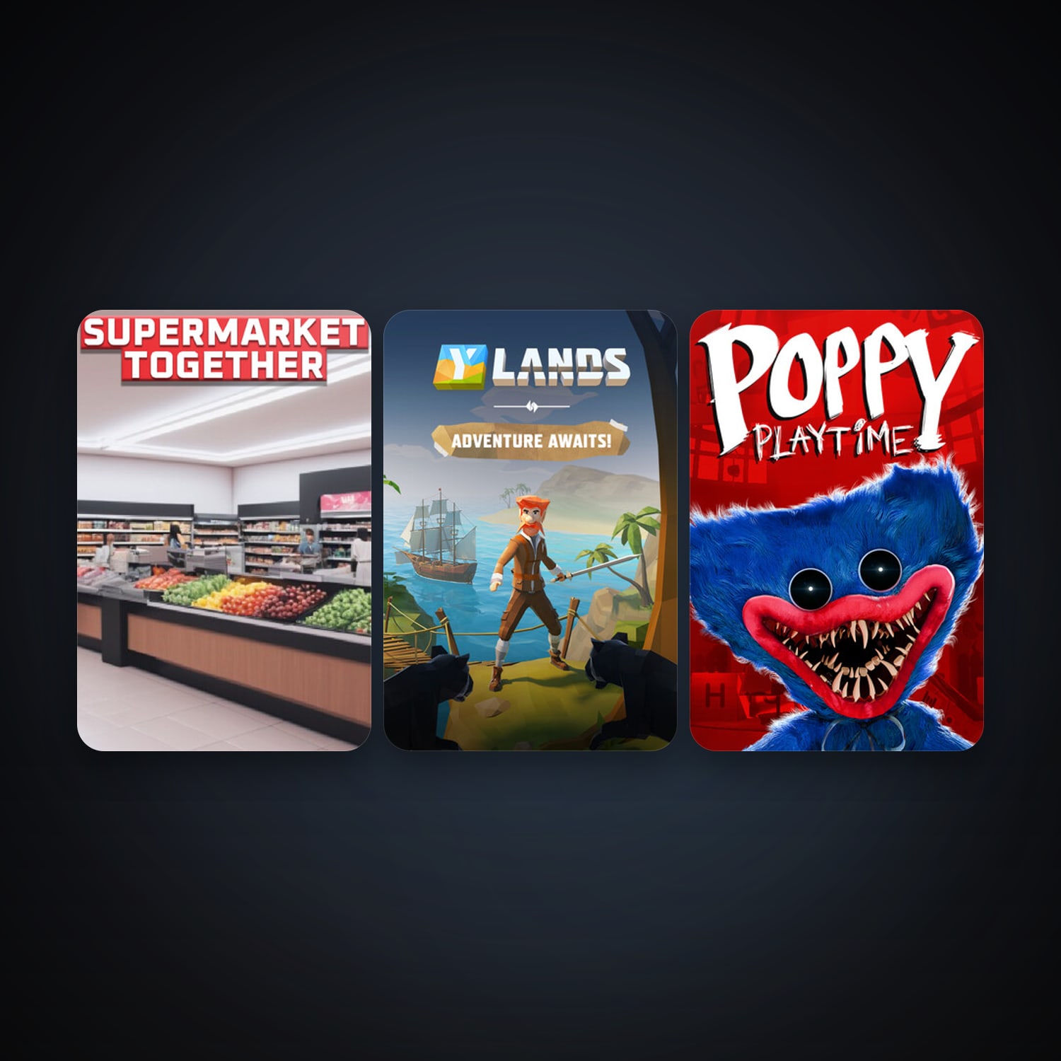 Ylands + Poppy Playtime, 14 games, clean — HabibiAccounts