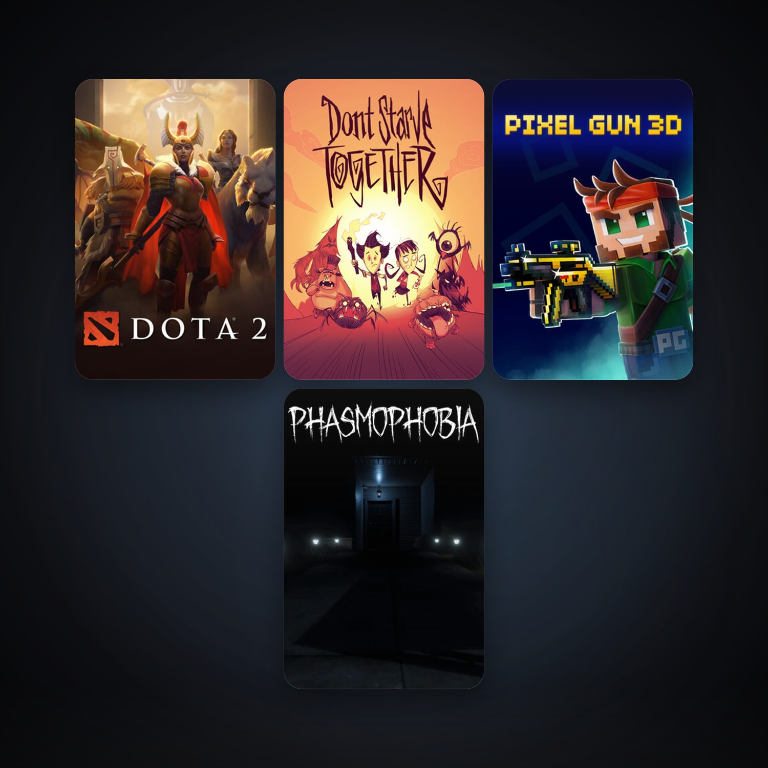 Dota 2 + Free CS2 (No Prime), 16 games, Steam 12, clean — HabibiAccounts