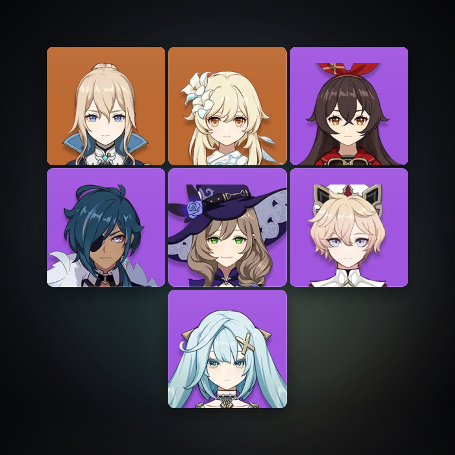 Genshin Impact | AR 16 | 7 Chars | 1× 5★ — HabibiAccounts