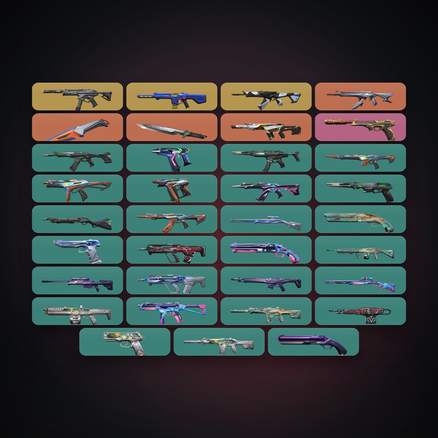 NA Silver 2 locker — 2 knives, 38 skins, lvl 95 — HabibiAccounts