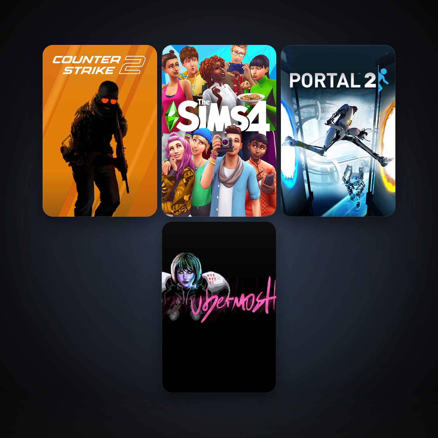 Portal 2 + CS2 Prime, 10 games, clean — HabibiAccounts