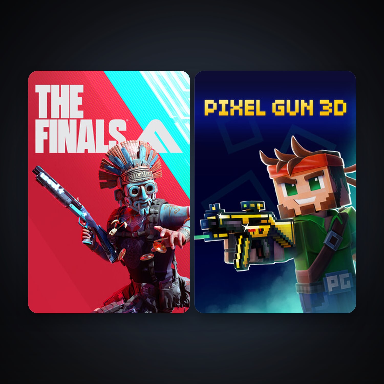 THE FINALS + Pixel Gun 3D: PC Edition, 3 games, clean — HabibiAccounts