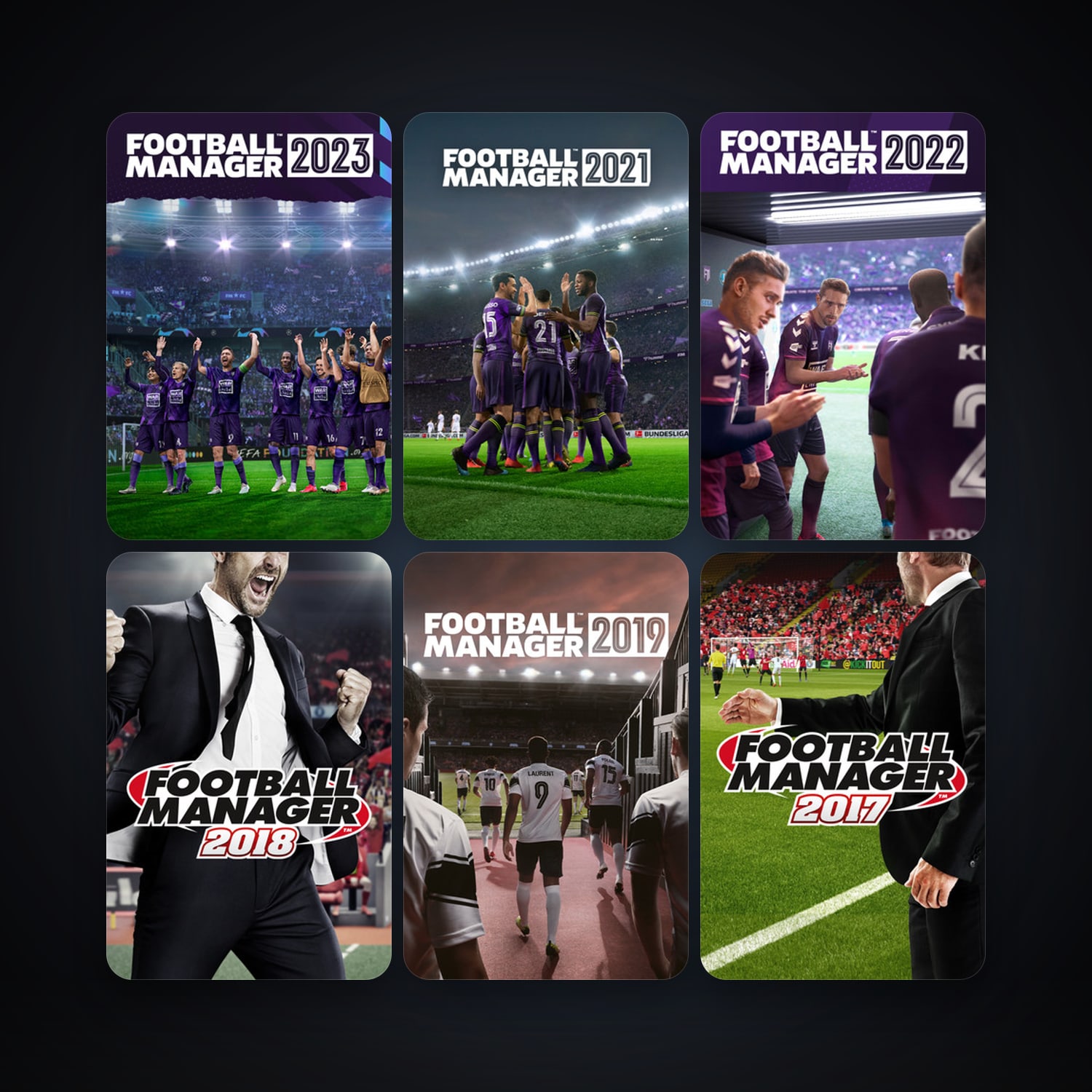 Football Manager 2014 + Football Manager 2015, 16 games, clean — HabibiAccounts