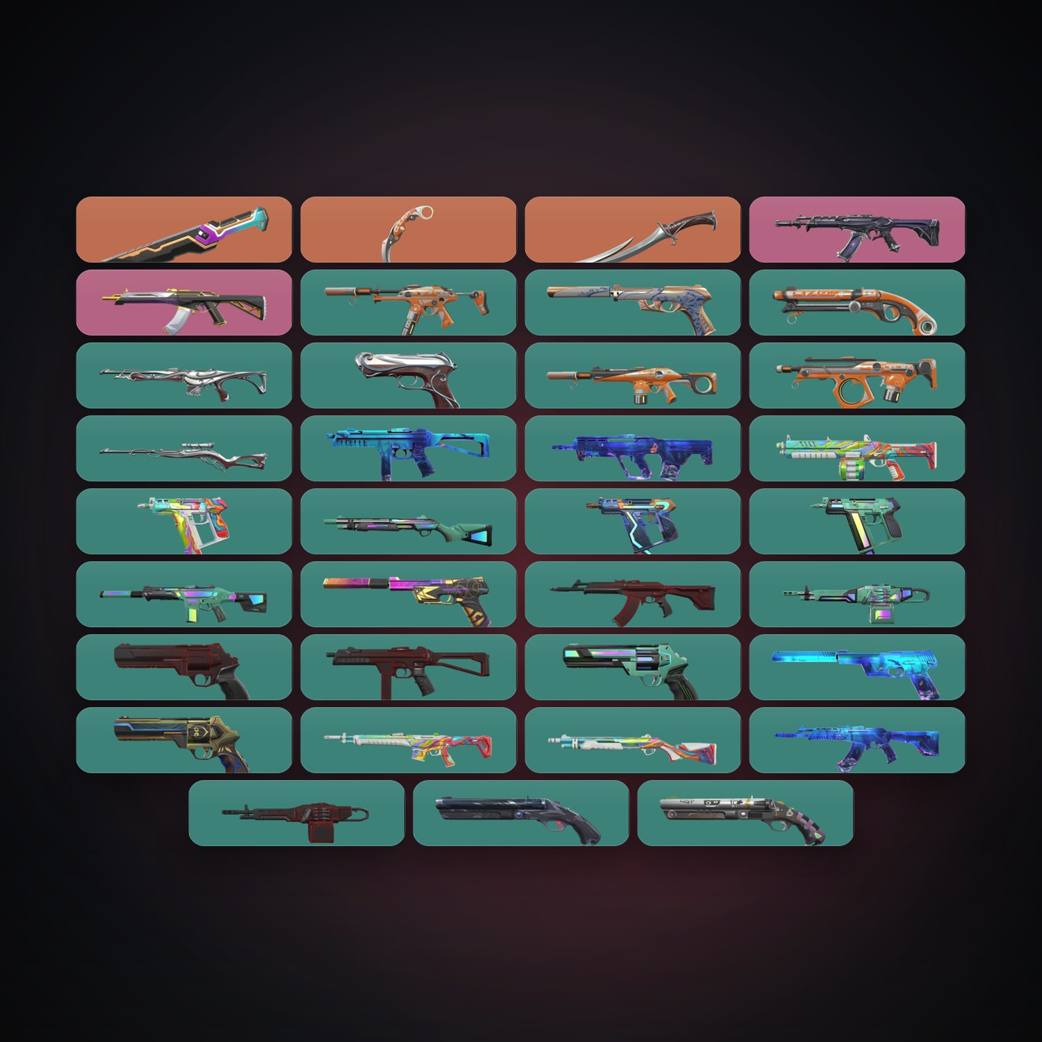 EU Gold 3 locker — 3 knives, 35 skins, lvl 150 — HabibiAccounts