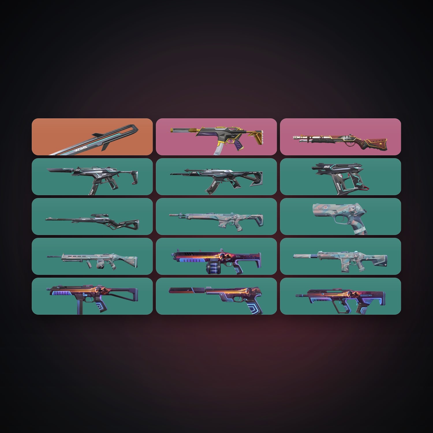 EU Bronze 2 locker — 1 knives, 15 skins, lvl 48 — HabibiAccounts