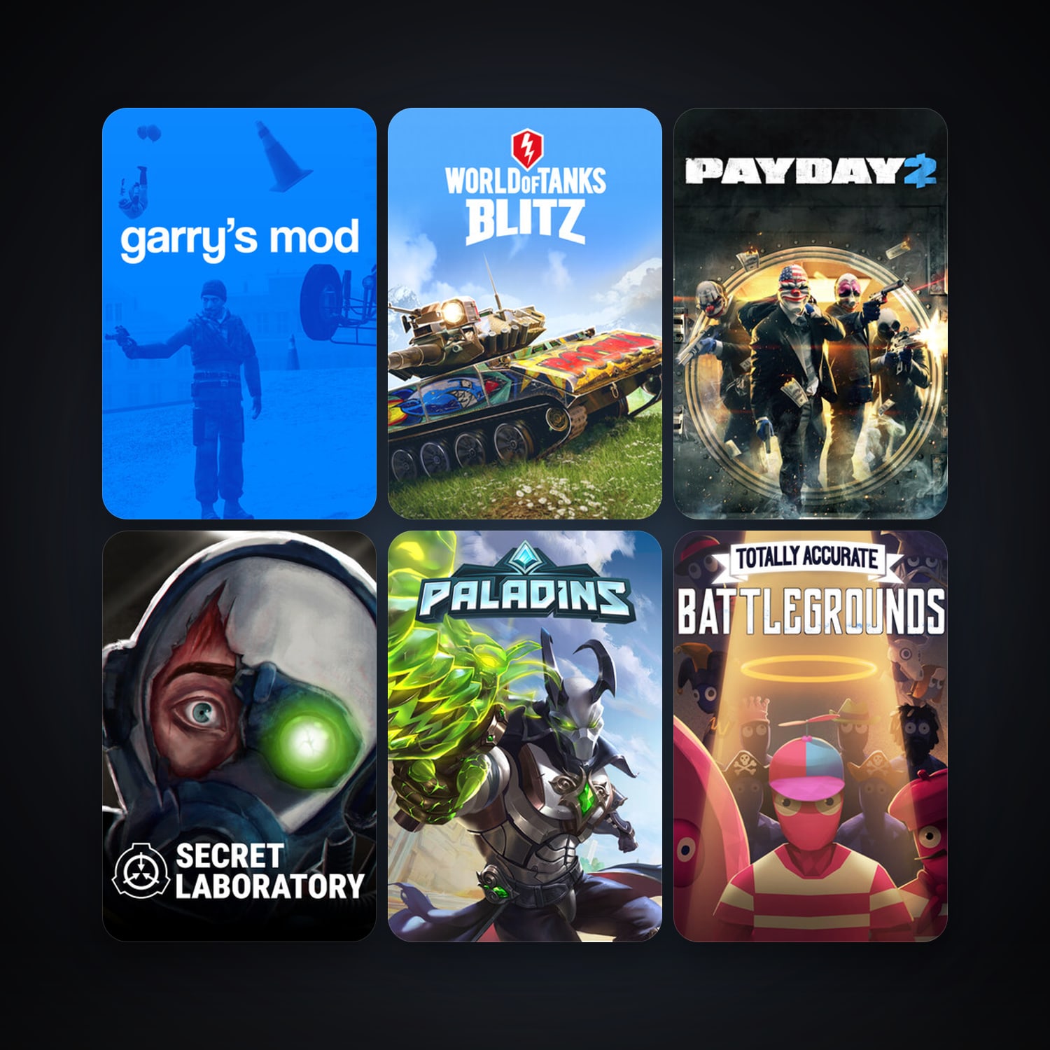 Garry's Mod + Free CS2 (No Prime), 11 games, clean — HabibiAccounts
