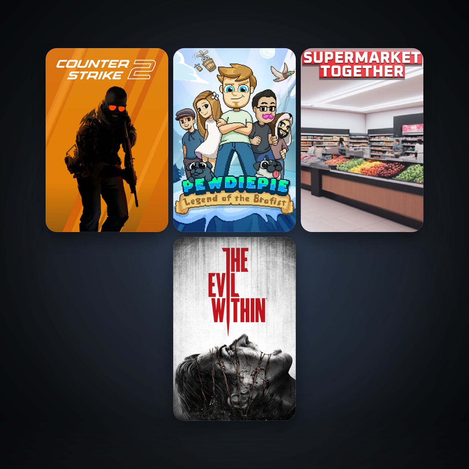 CS2 Prime + The Evil Within, 10 games, clean — HabibiAccounts