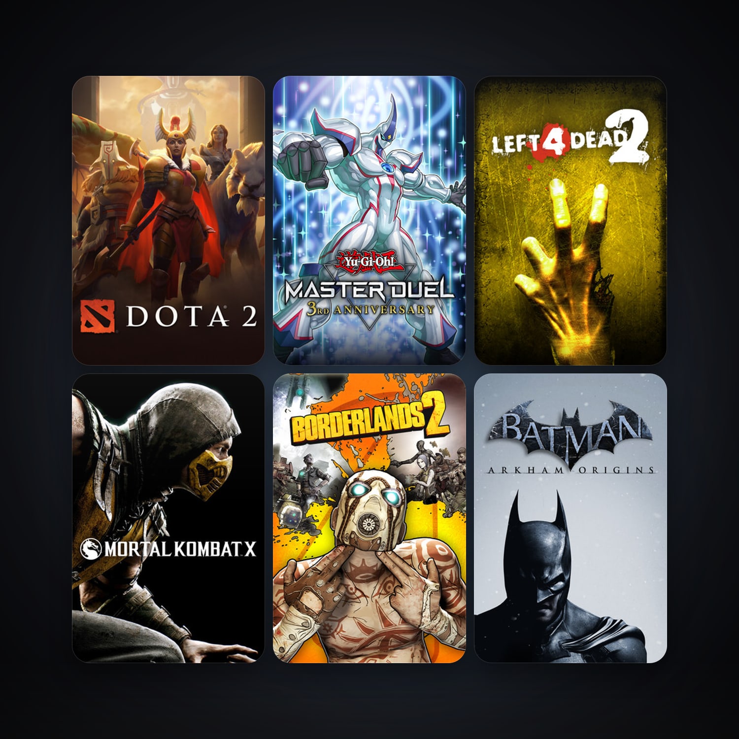 Left 4 Dead 2 + Dota 2, 77 games, Steam 10, clean — HabibiAccounts