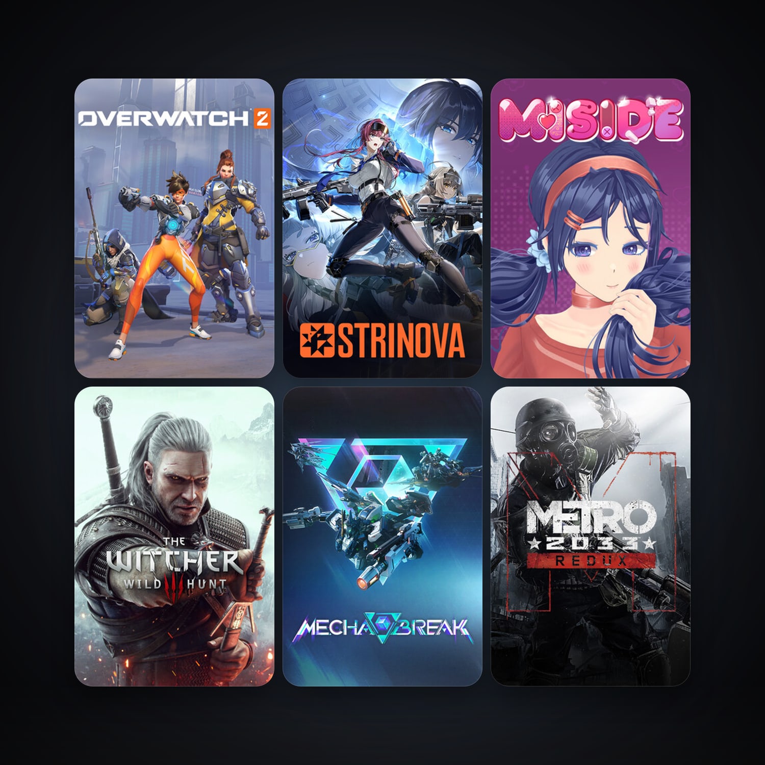 Metro 2033 Redux + The Witcher 3: Wild Hunt, 18 games, clean — HabibiAccounts