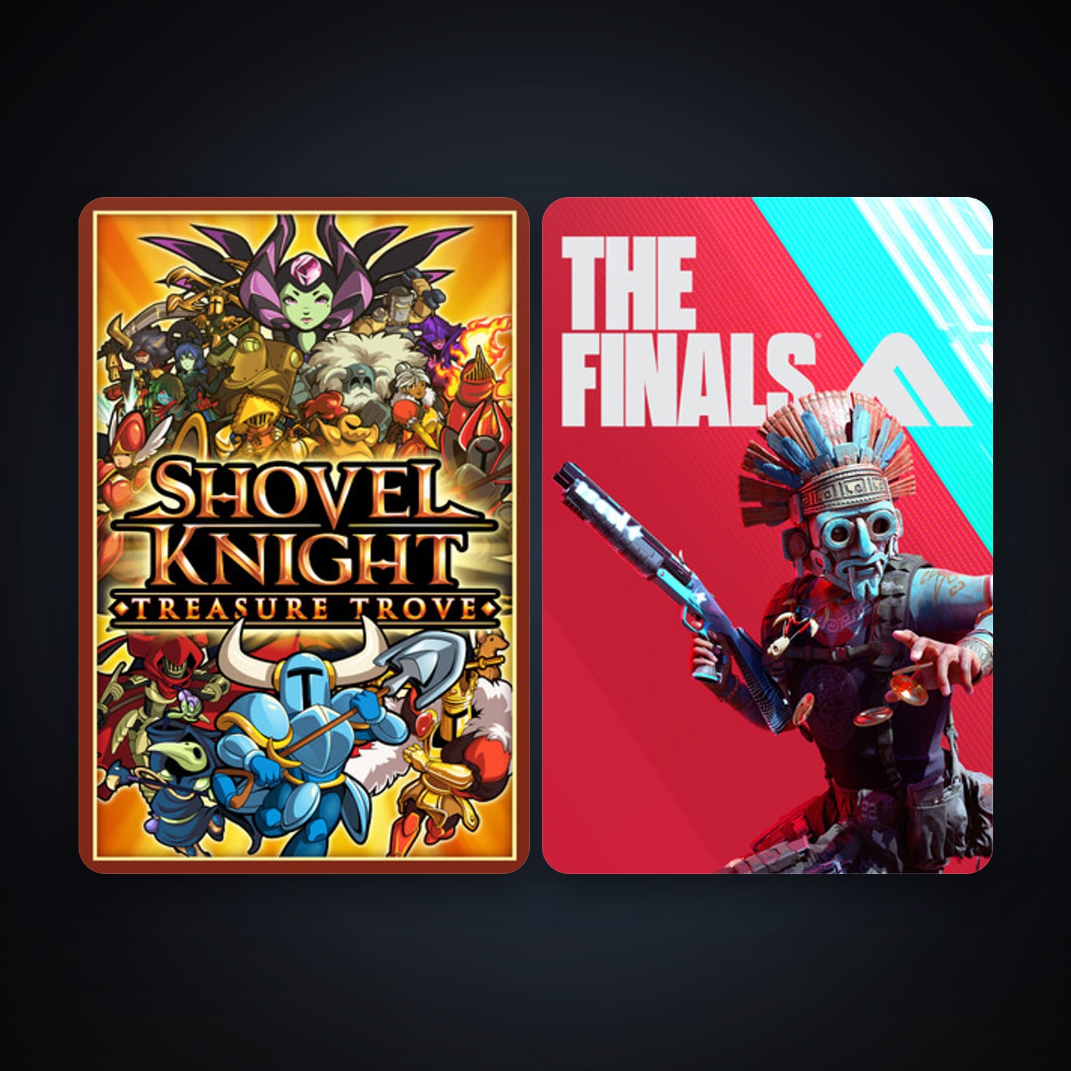 Shovel Knight: Treasure Trove + THE FINALS, 6 games, clean — HabibiAccounts