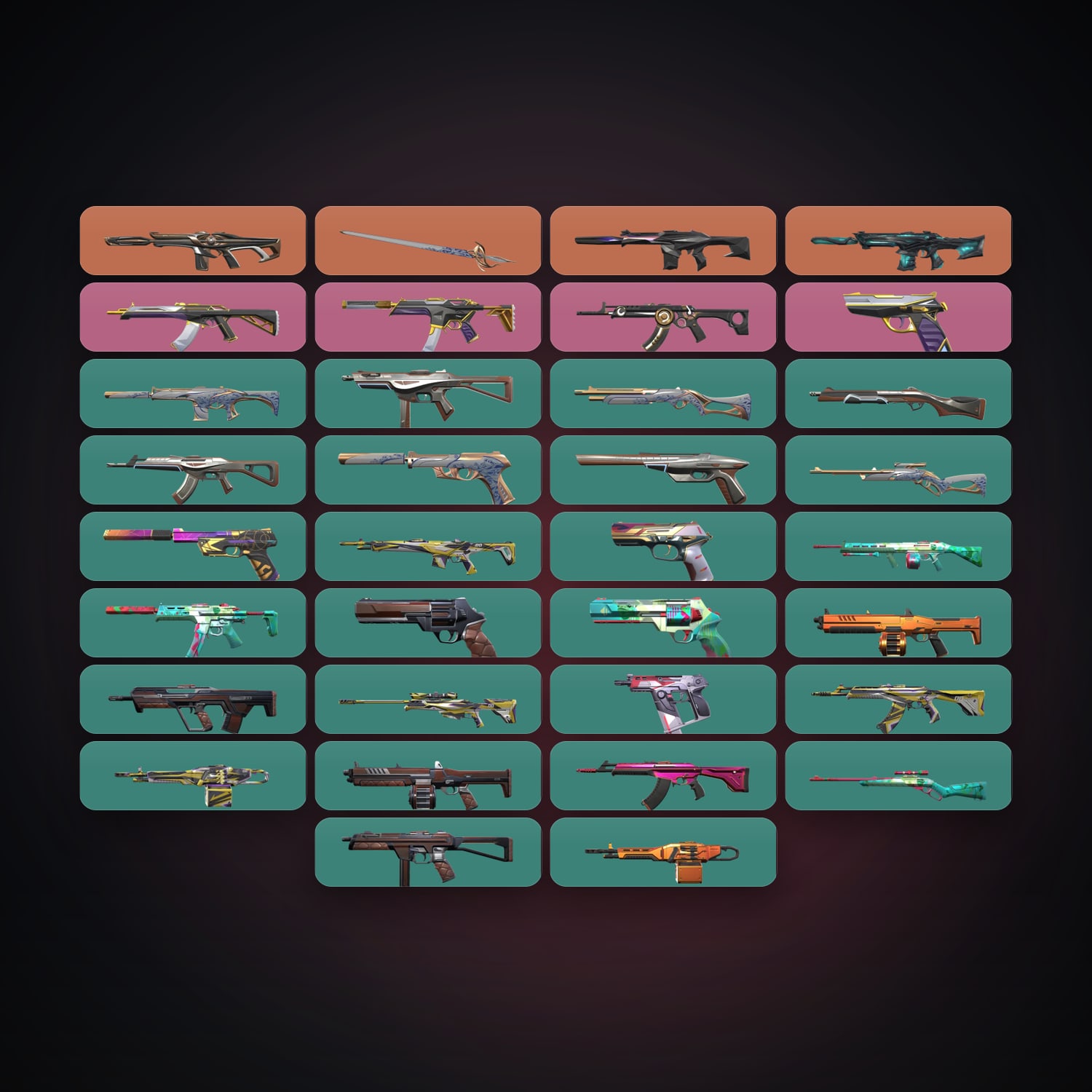 NA Silver 2 locker — 1 knives, 34 skins, lvl 79 — HabibiAccounts
