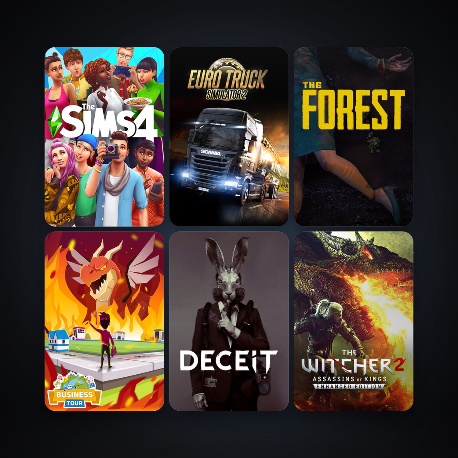 Free CS2 (No Prime) + The Witcher 2: Assassins of Kings Enhanced Edition, 16 games, clean — HabibiAccounts