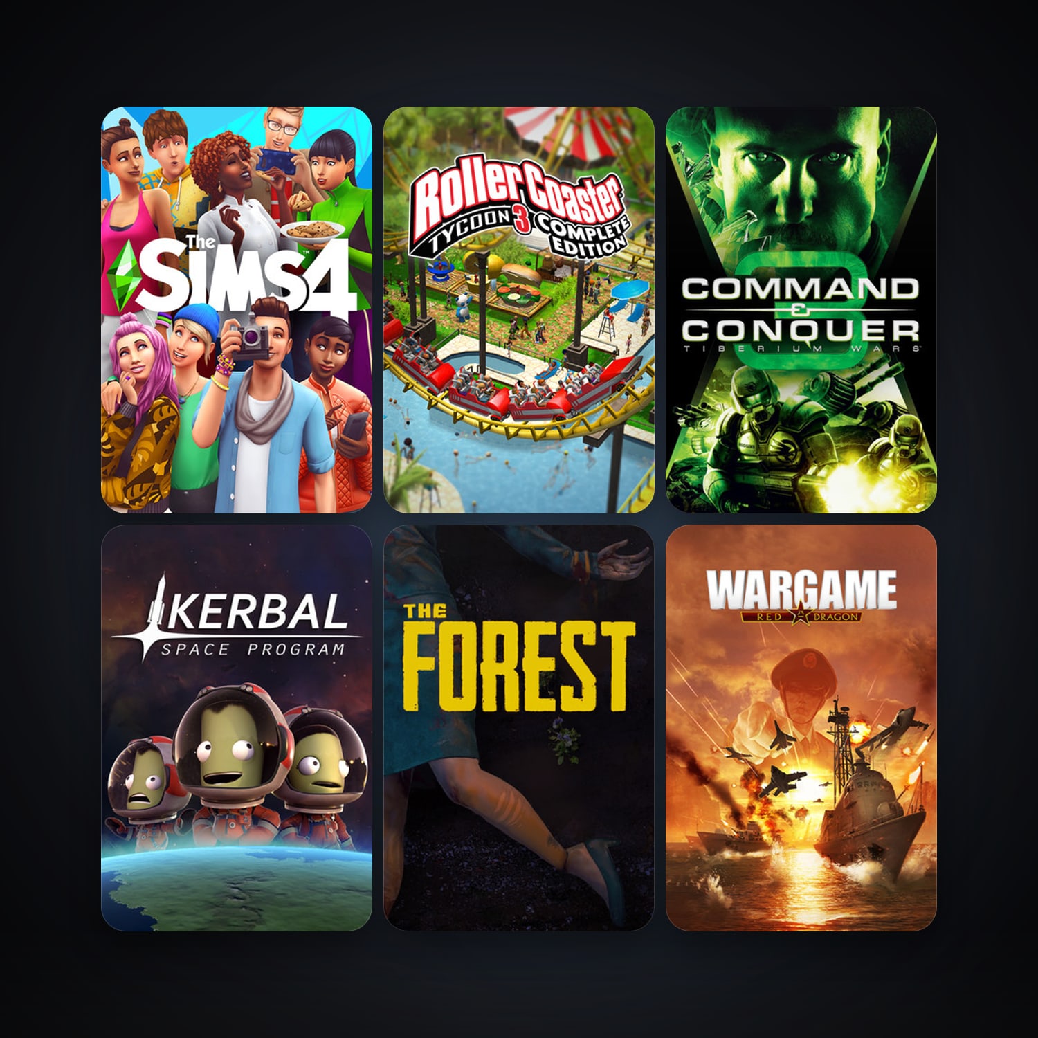 Command & Conquer 3: Tiberium Wars + Kerbal Space Program, 9 games, clean — HabibiAccounts