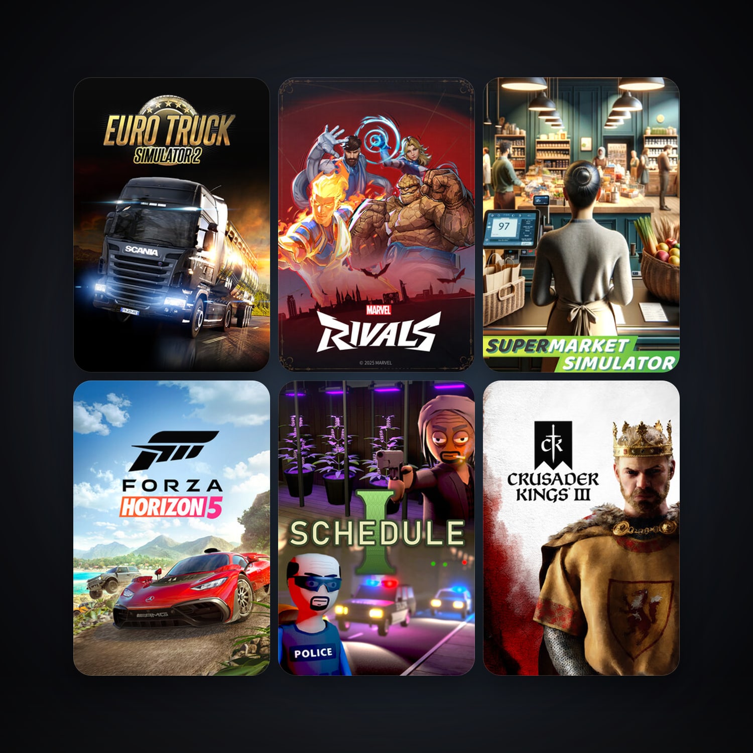 Left 4 Dead 2 + Euro Truck Simulator 2, 63 games, clean — HabibiAccounts