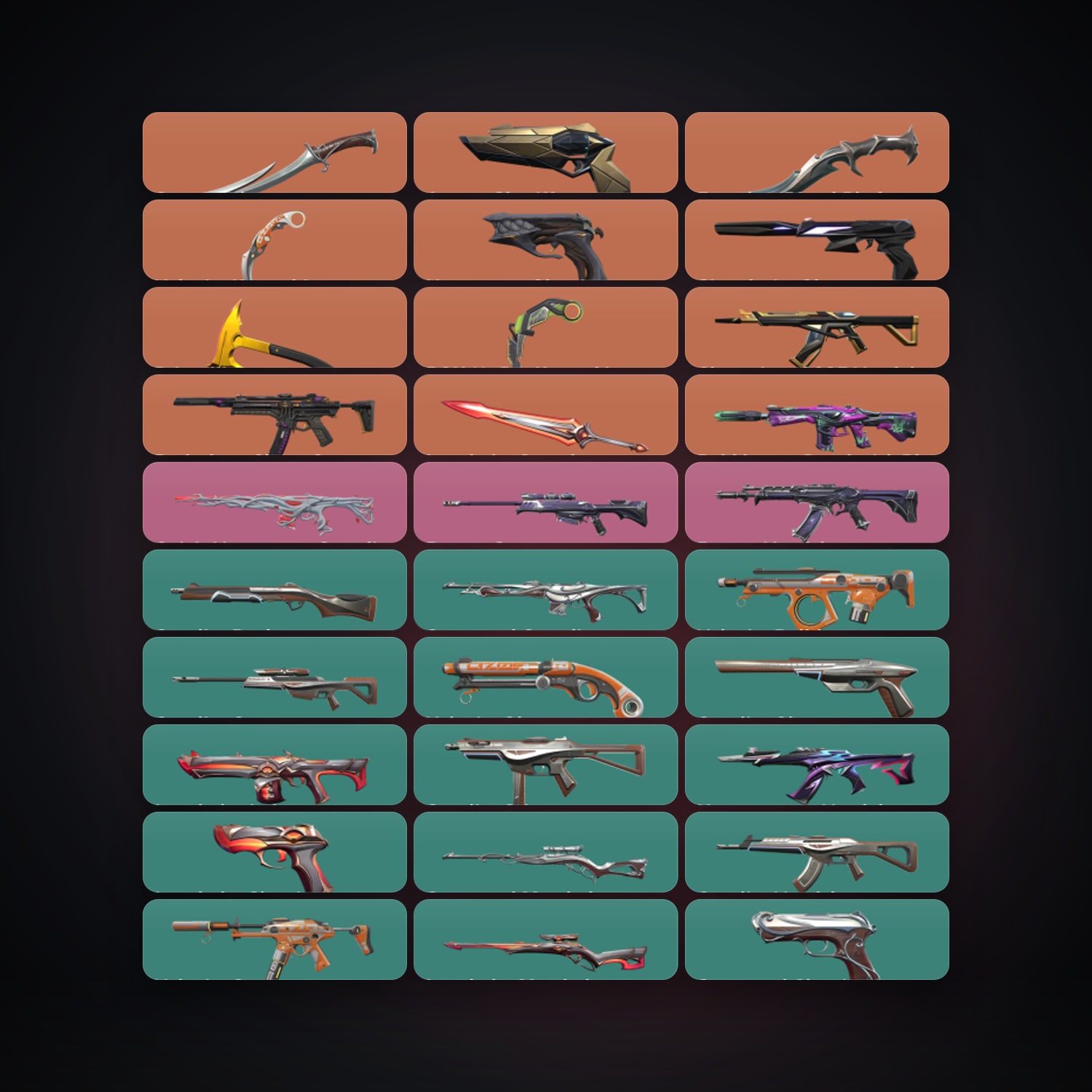 EU Gold 2 locker — 6 knives, 85 skins, lvl 213 — HabibiAccounts