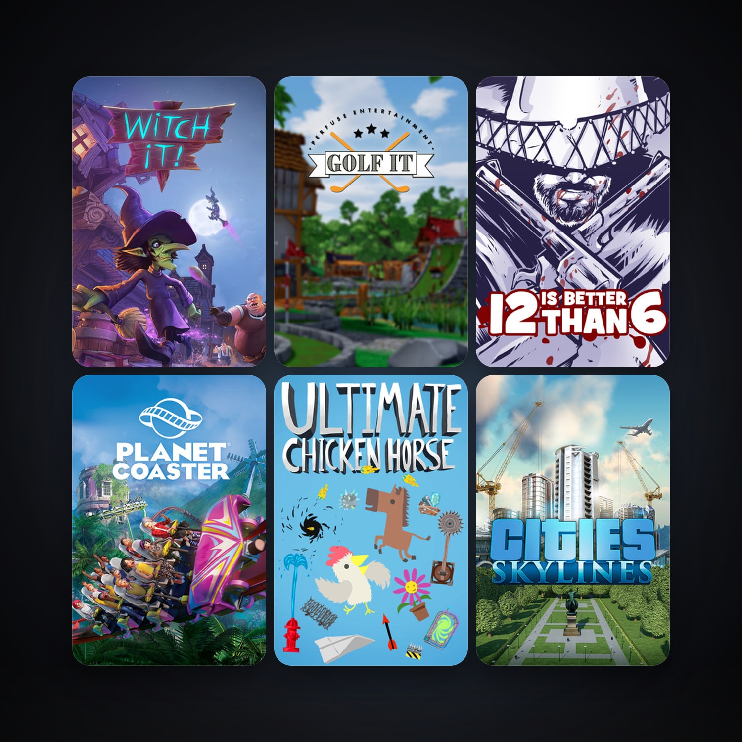 Don't Starve + Cities: Skylines, 11 games, clean — HabibiAccounts