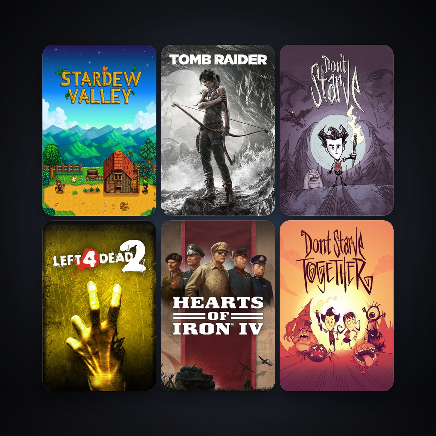 Left 4 Dead 2 + Portal 2, 36 games, Steam 10, clean — HabibiAccounts