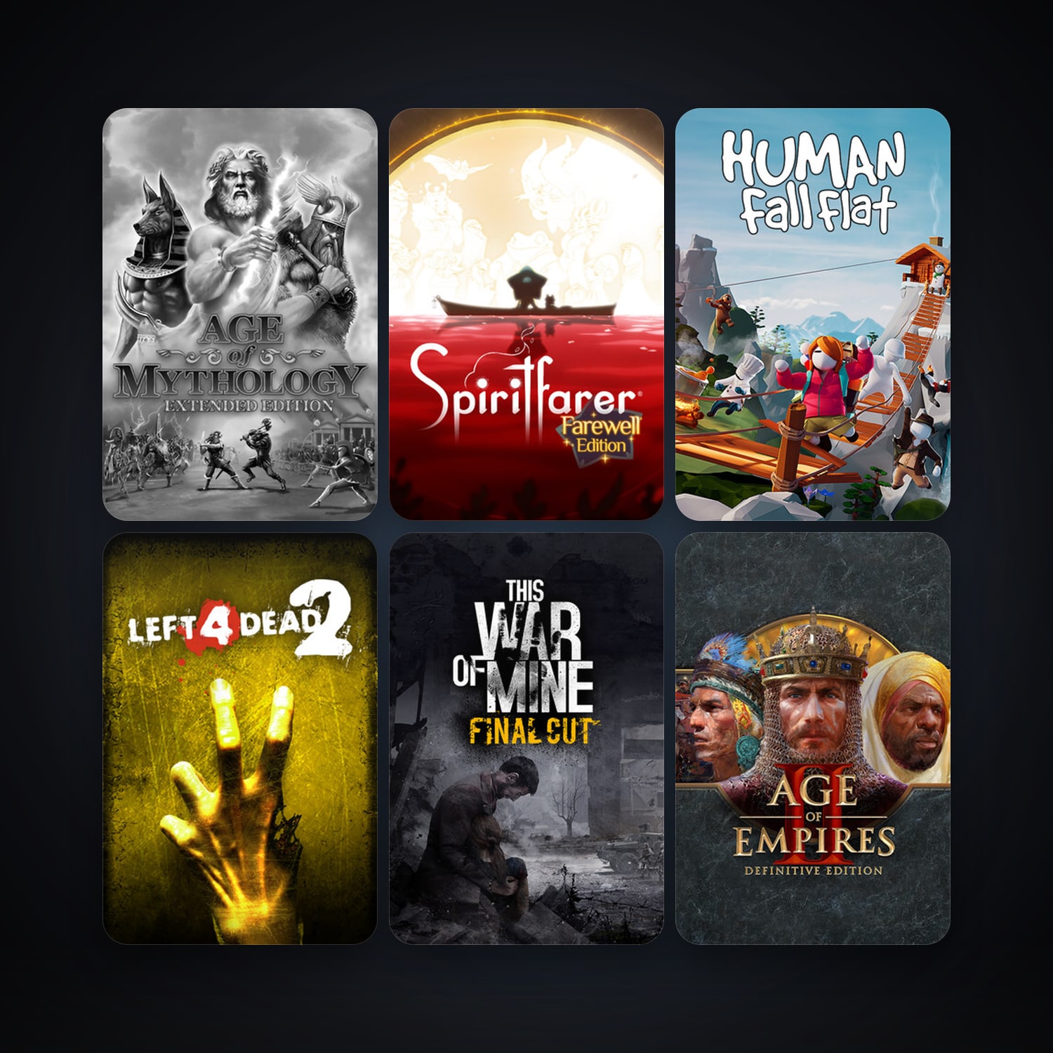 Left 4 Dead 2 + Castle Crashers, 13 games, clean — HabibiAccounts