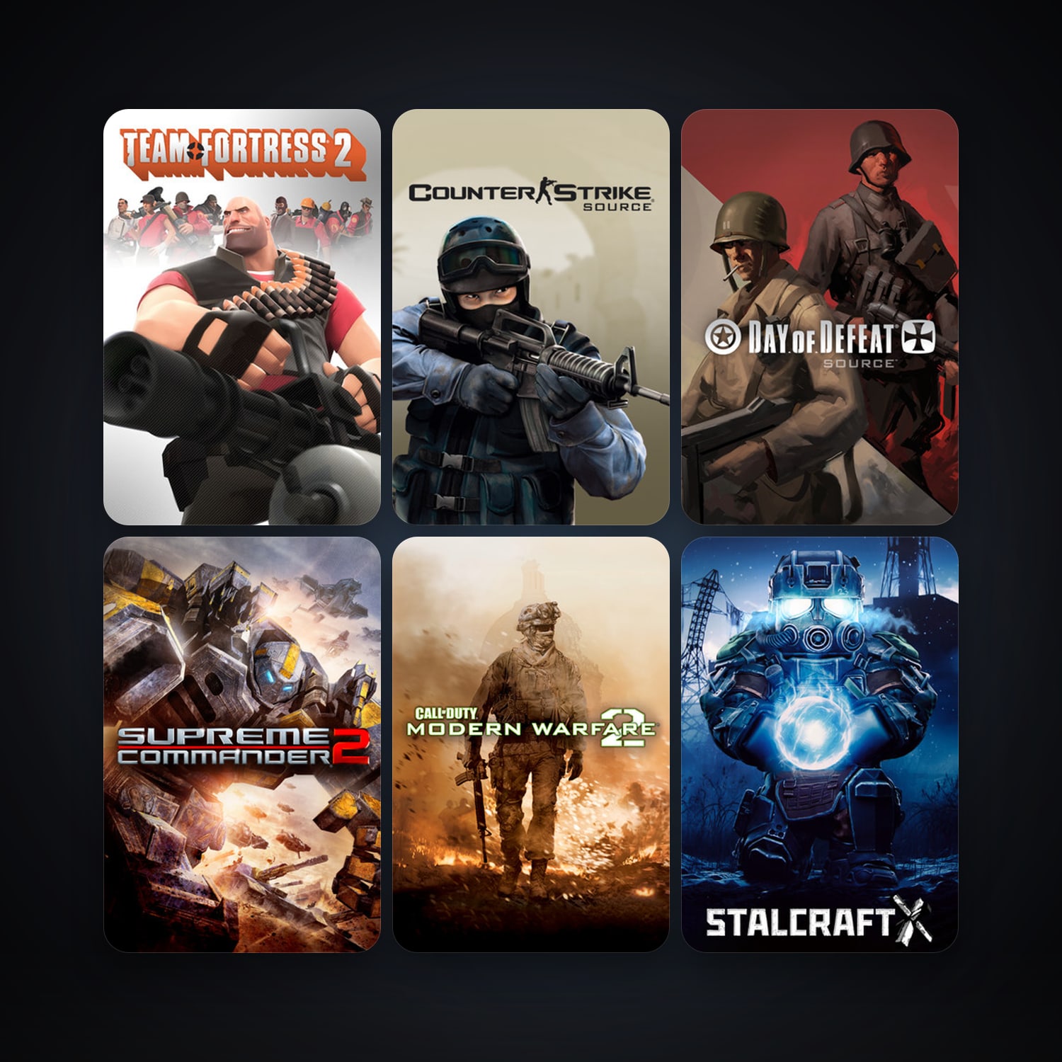 Counter-Strike: Source + Day of Defeat: Source, 17 games, Steam 11, clean — HabibiAccounts