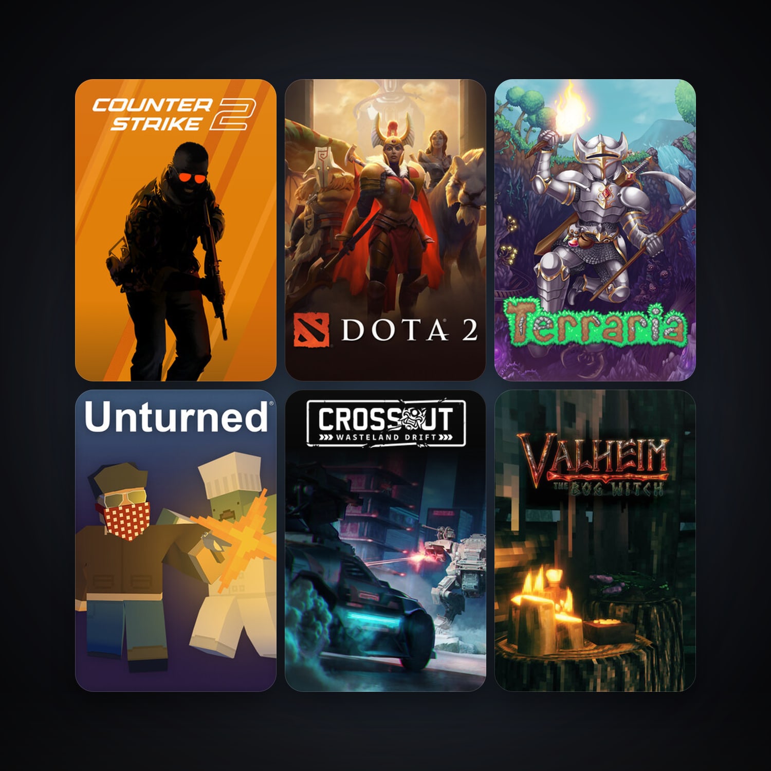 Dota 2 + CS2 Prime, 53 games, Steam 11, clean · 262487985 — HabibiAccounts
