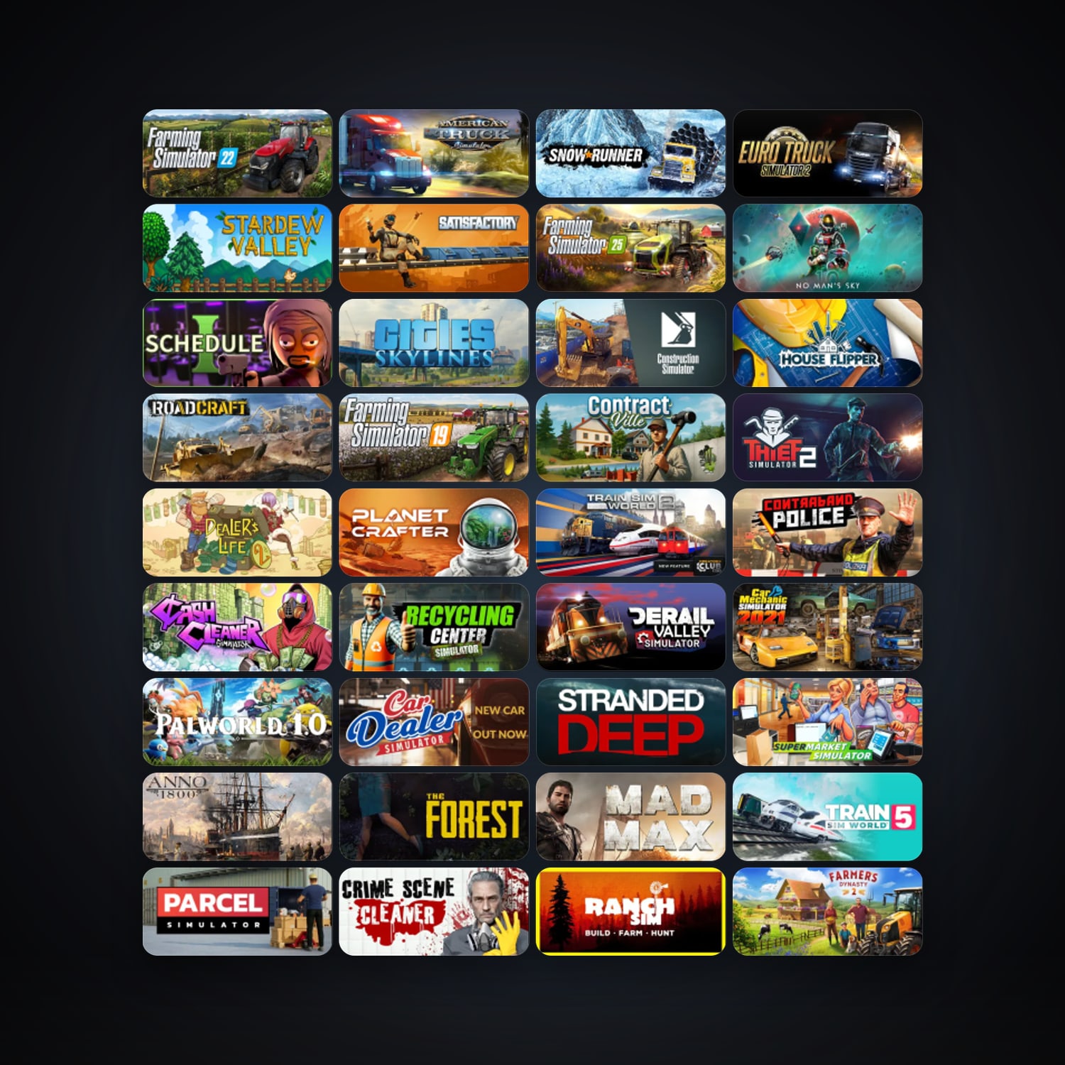 Steam 186 games, clean — HabibiAccounts