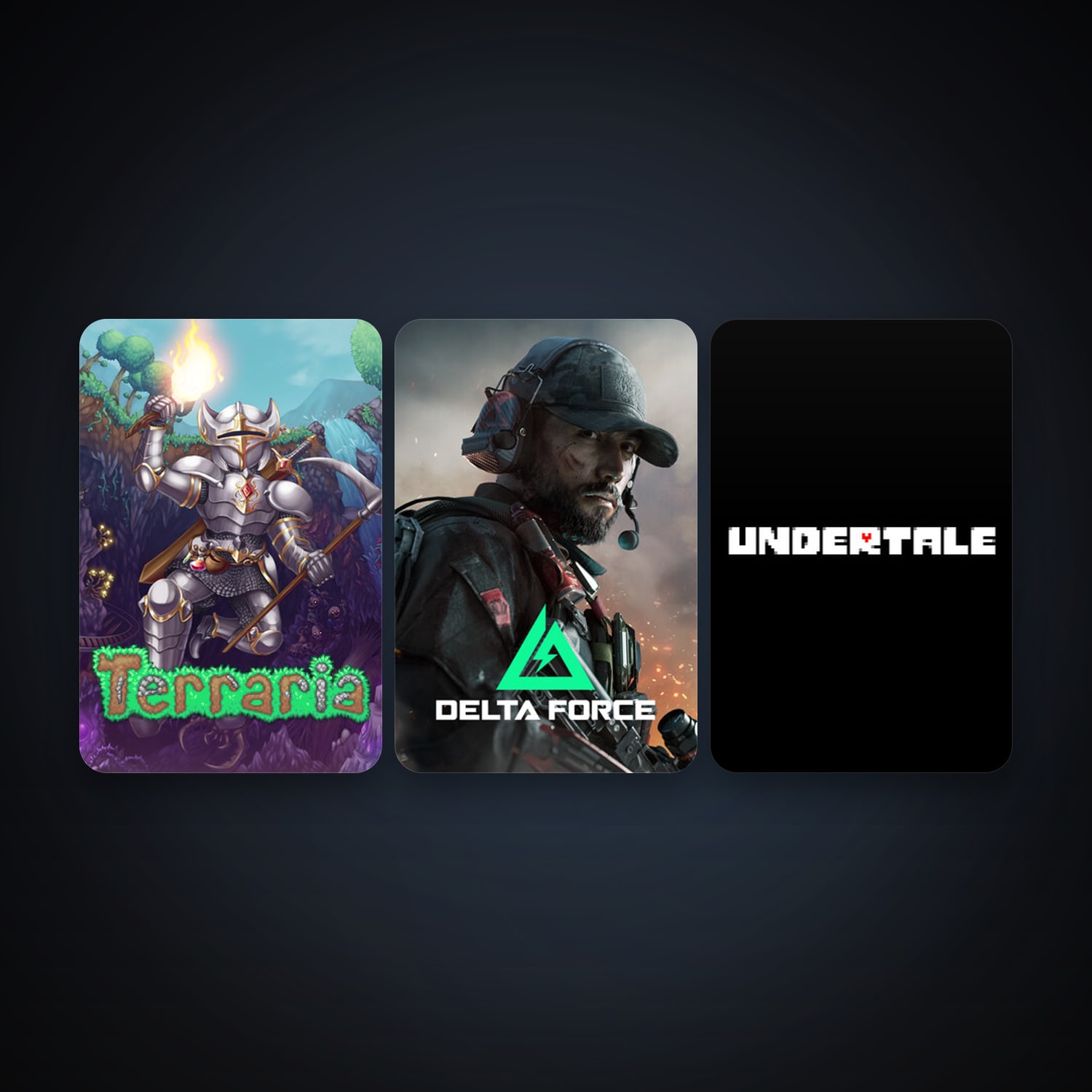 Terraria + Undertale, 5 games, clean — HabibiAccounts