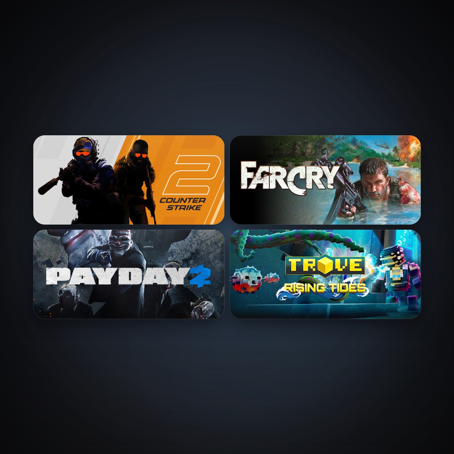 CS2 Prime + Far Cry, 6 games, clean — HabibiAccounts