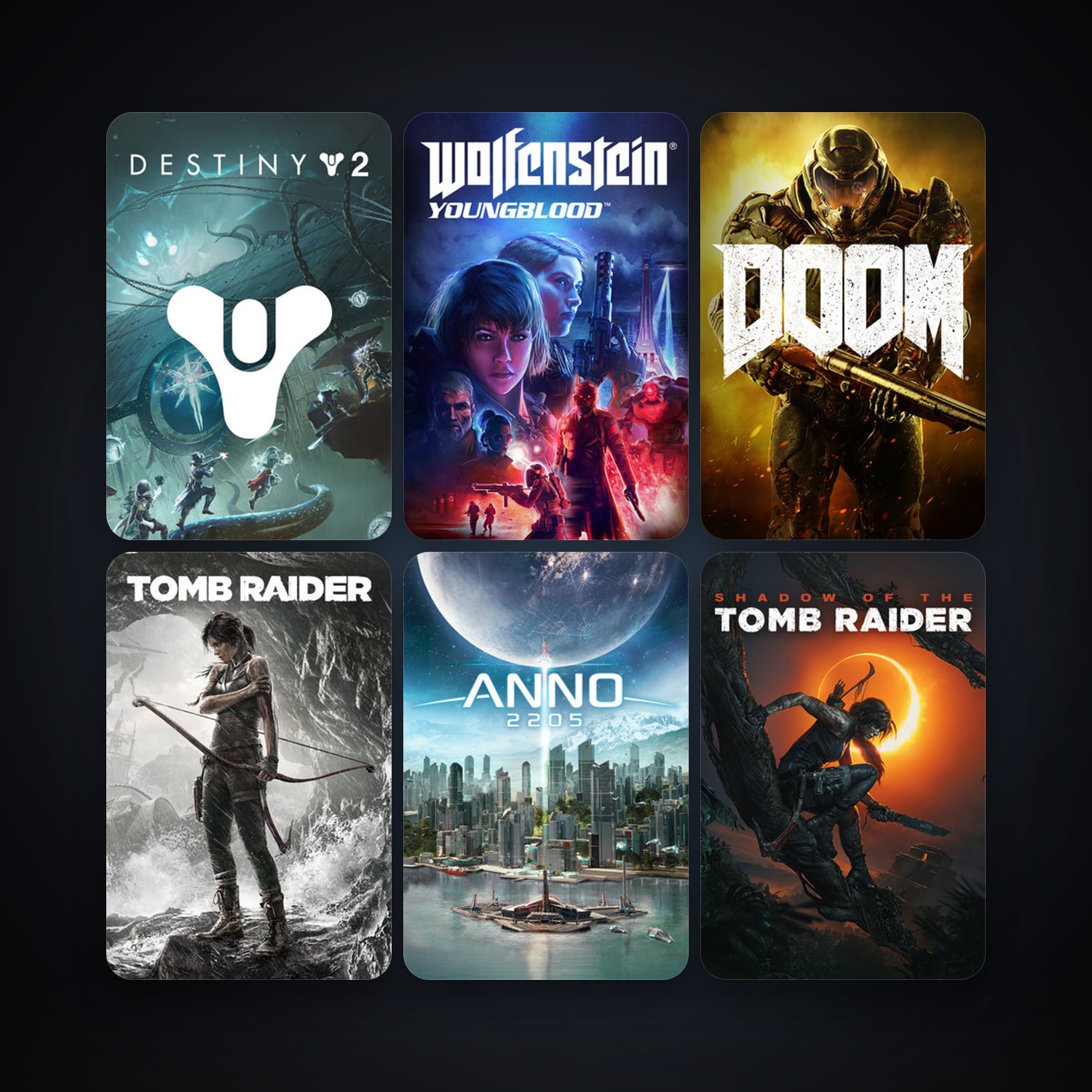X3: Reunion + Tomb Raider, 36 games, Steam 10, clean — HabibiAccounts