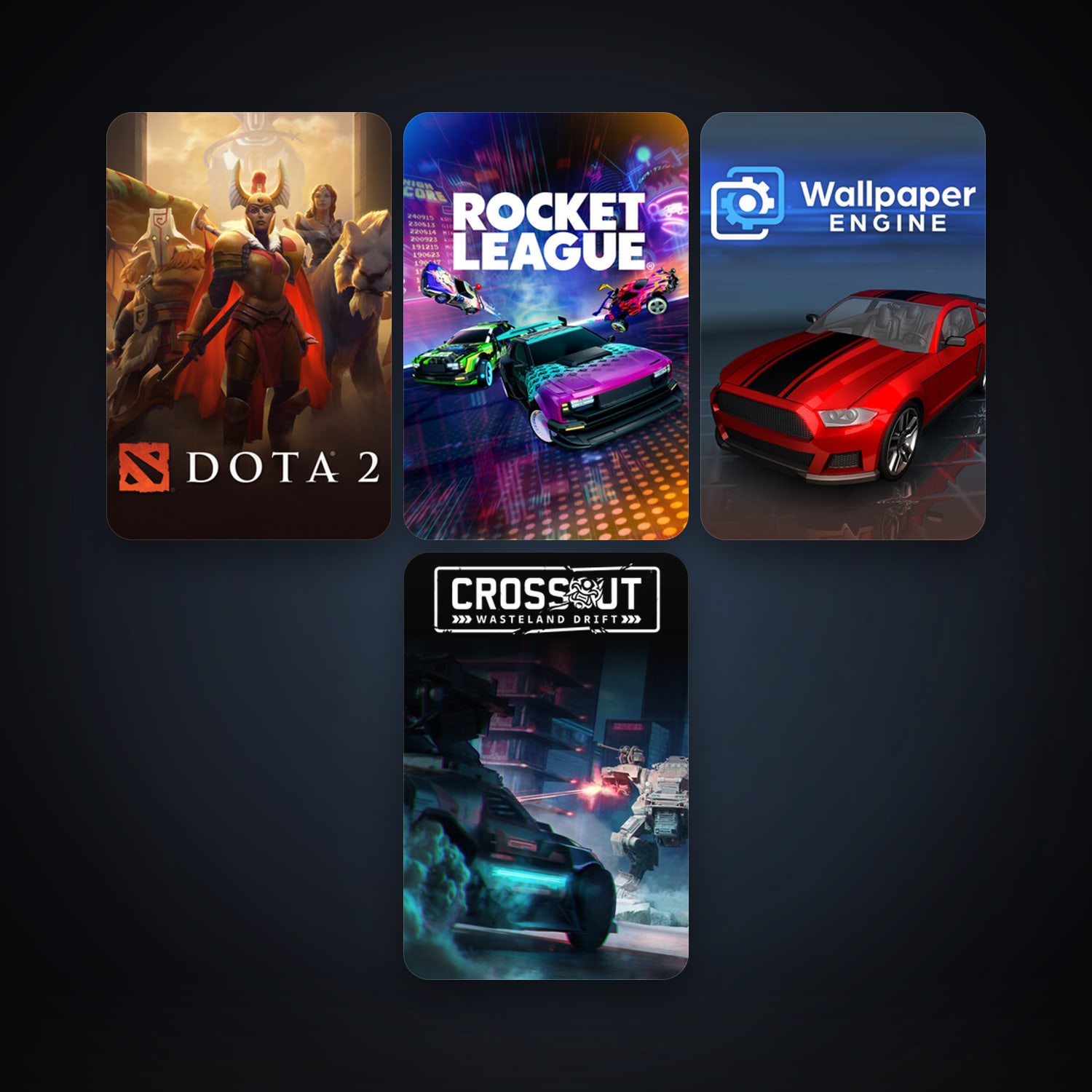 Dota 2 + Free CS2 (No Prime), 8 games, clean · 262492596 — HabibiAccounts
