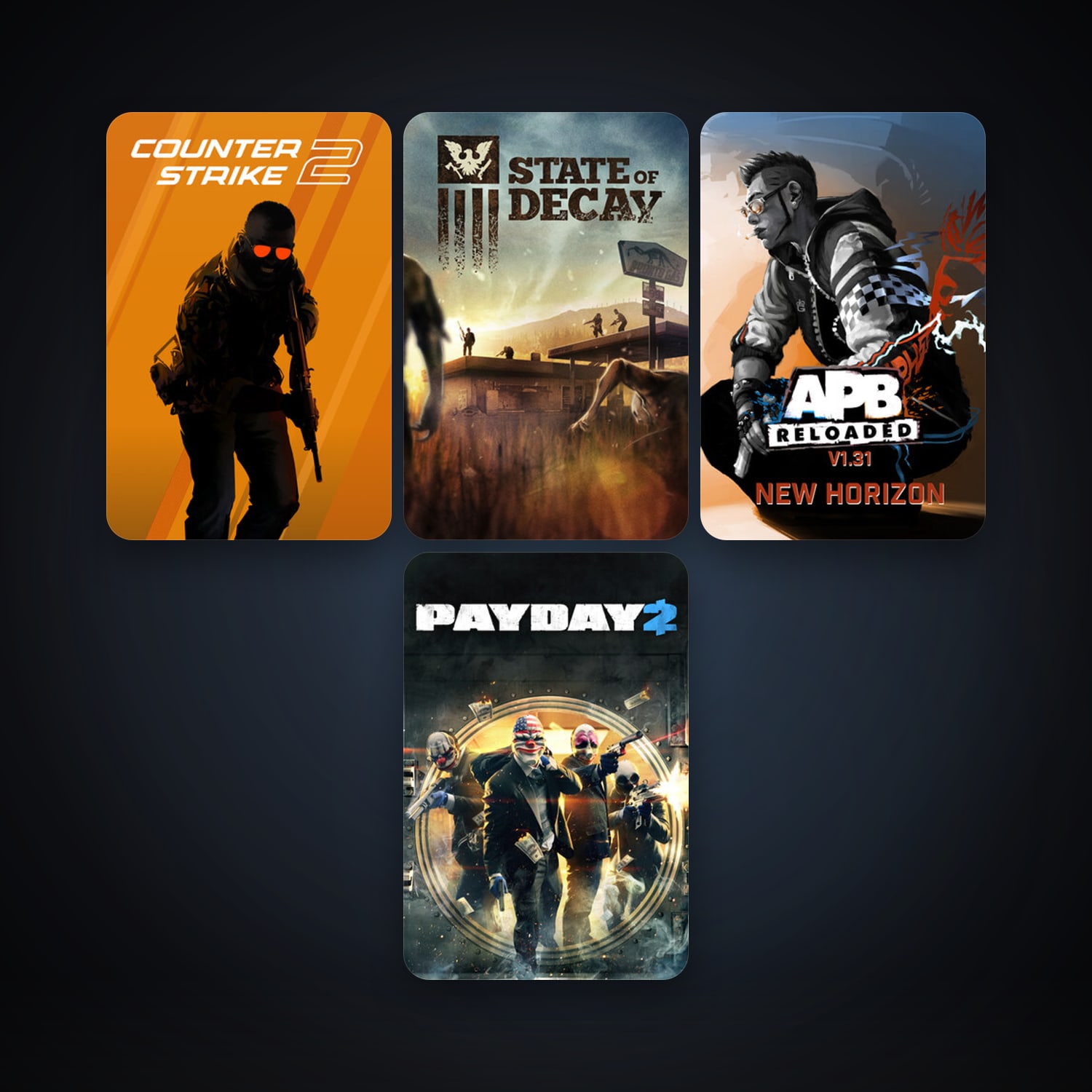 CS2 Prime + APB Reloaded, 7 games, Steam 13, clean — HabibiAccounts