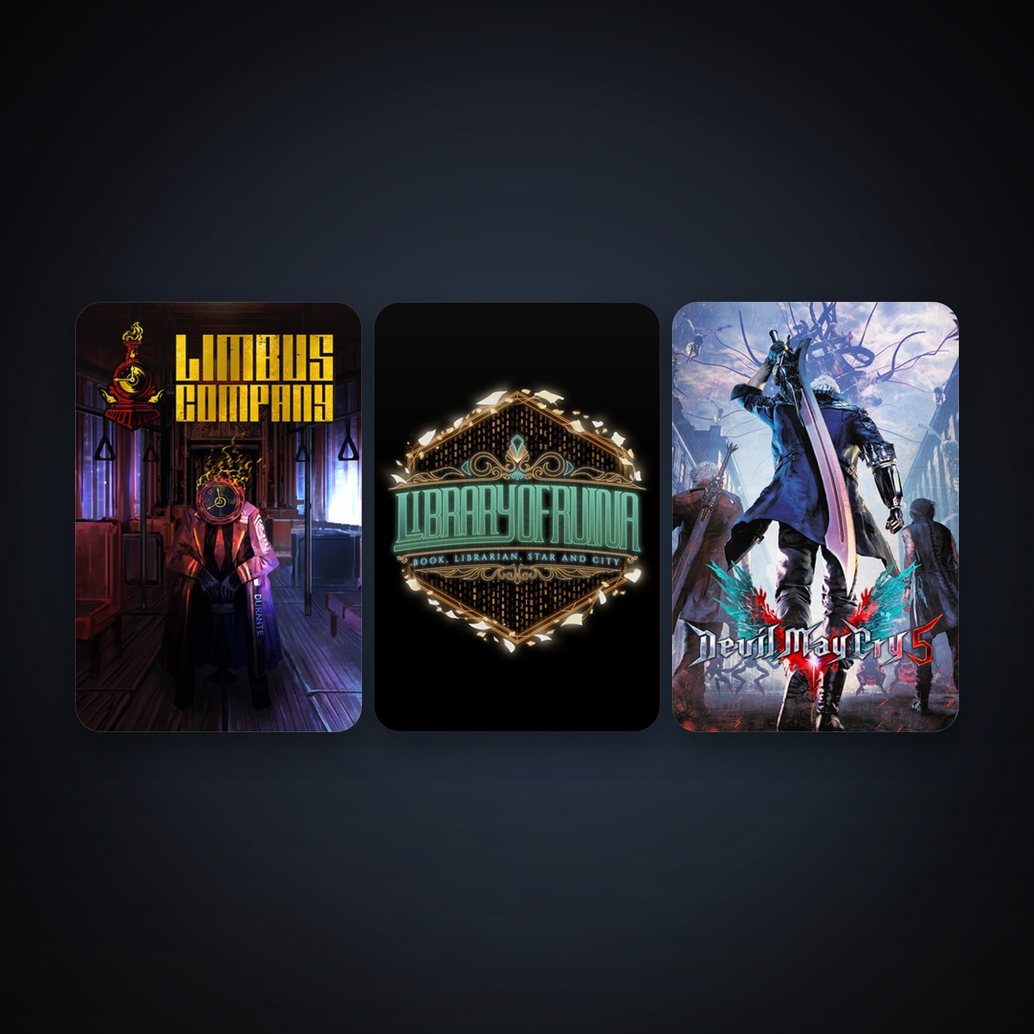 Devil May Cry 5 + Library Of Ruina, 3 games, clean — HabibiAccounts