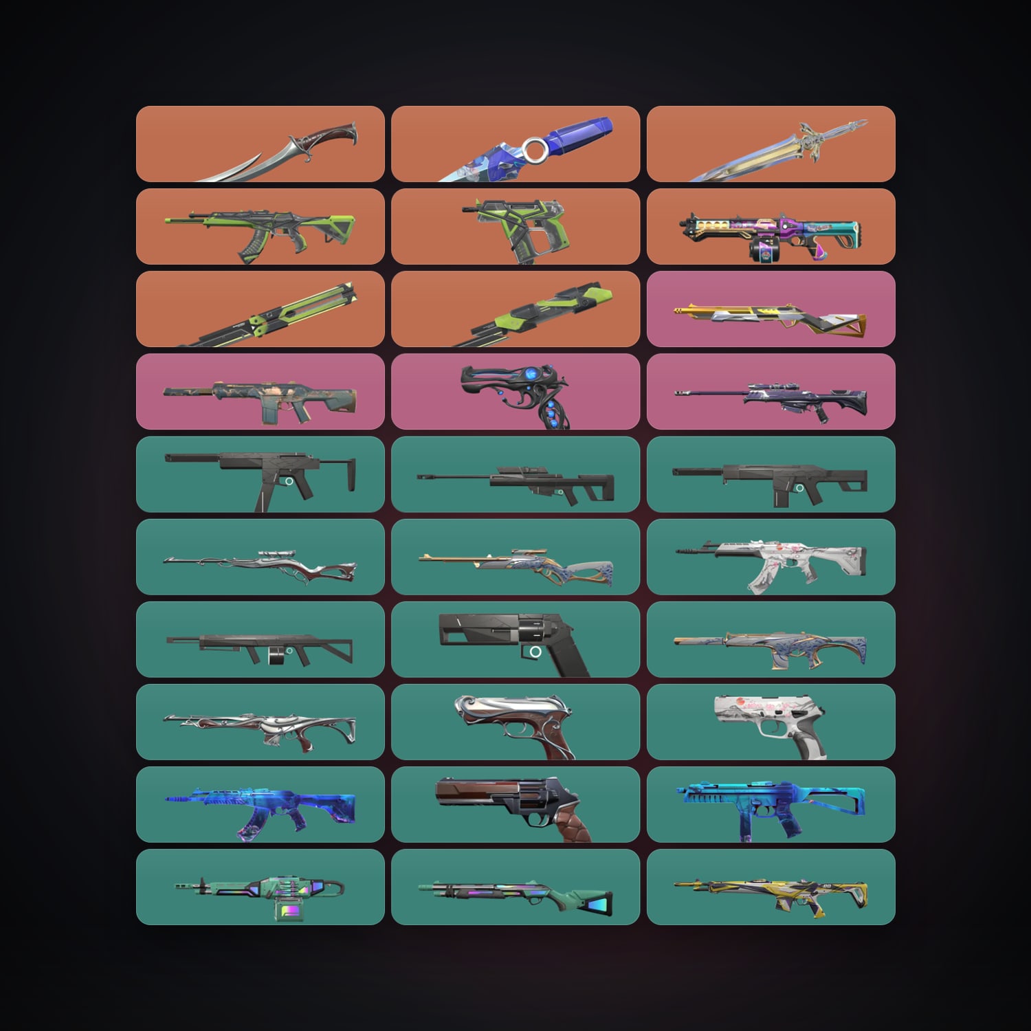 EU Gold 2 locker — 5 knives, 40 skins, lvl 28 — HabibiAccounts