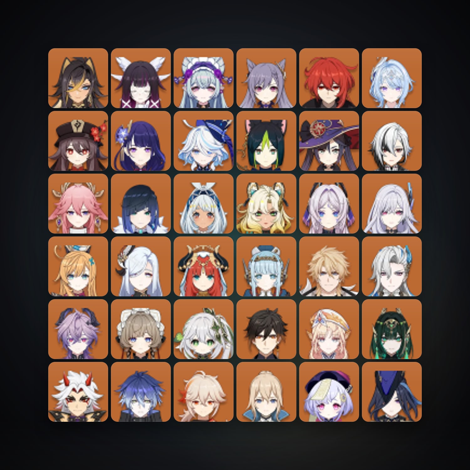 جينشن إمباكت | AR 60 | 94 شخصية | 41× 5★ — HabibiAccounts