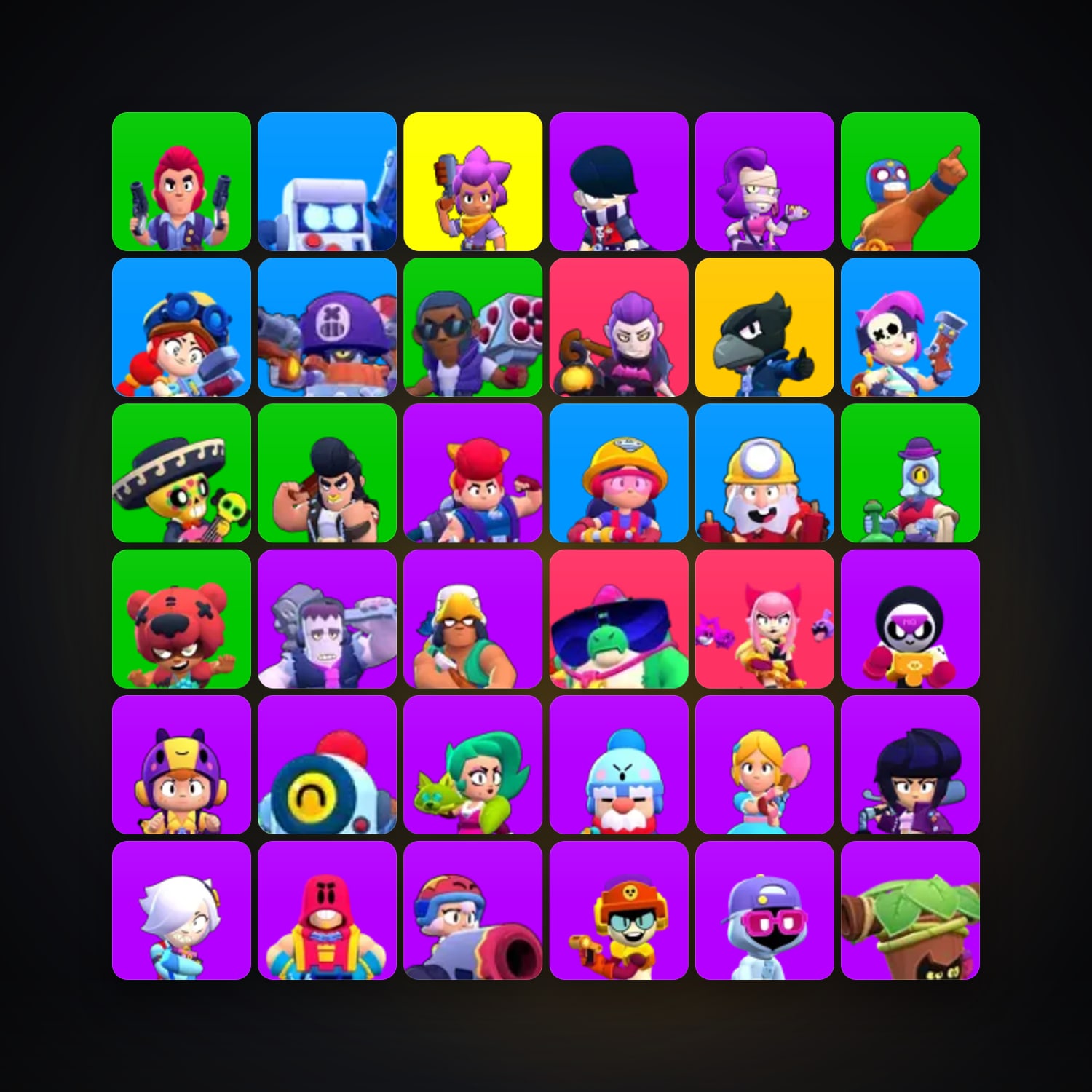Supercell account: 41 Brawlers | 2.4K Trophies — HabibiAccounts