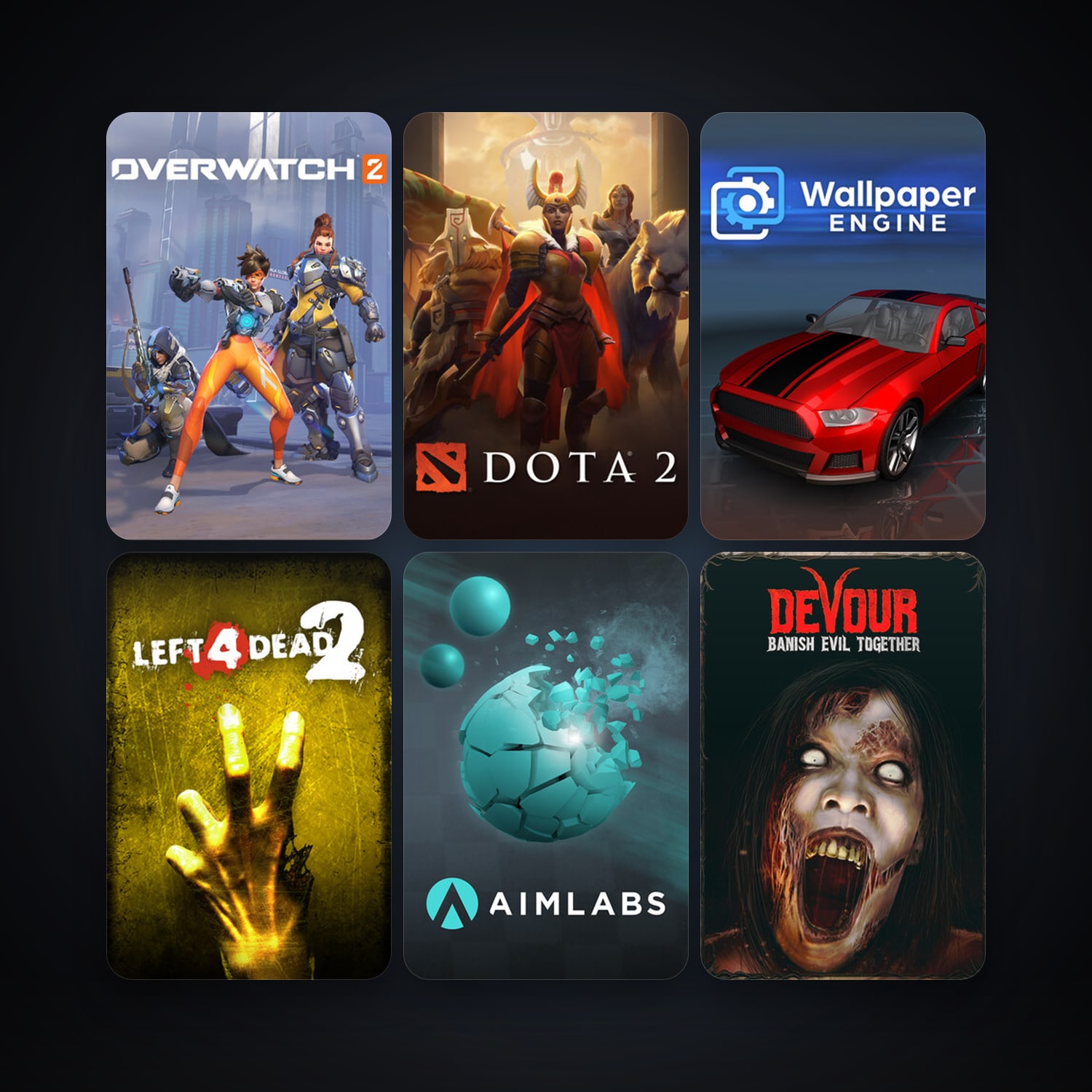 Left 4 Dead 2 + Dota 2, 13 games, clean — HabibiAccounts