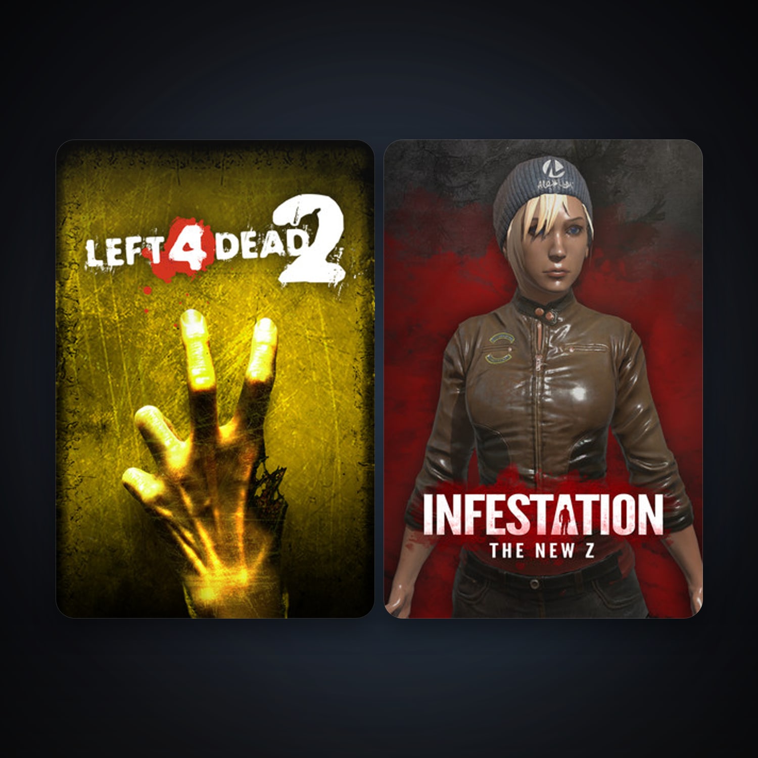 Left 4 Dead 2 + Infestation: The New Z, 5 games, clean — HabibiAccounts